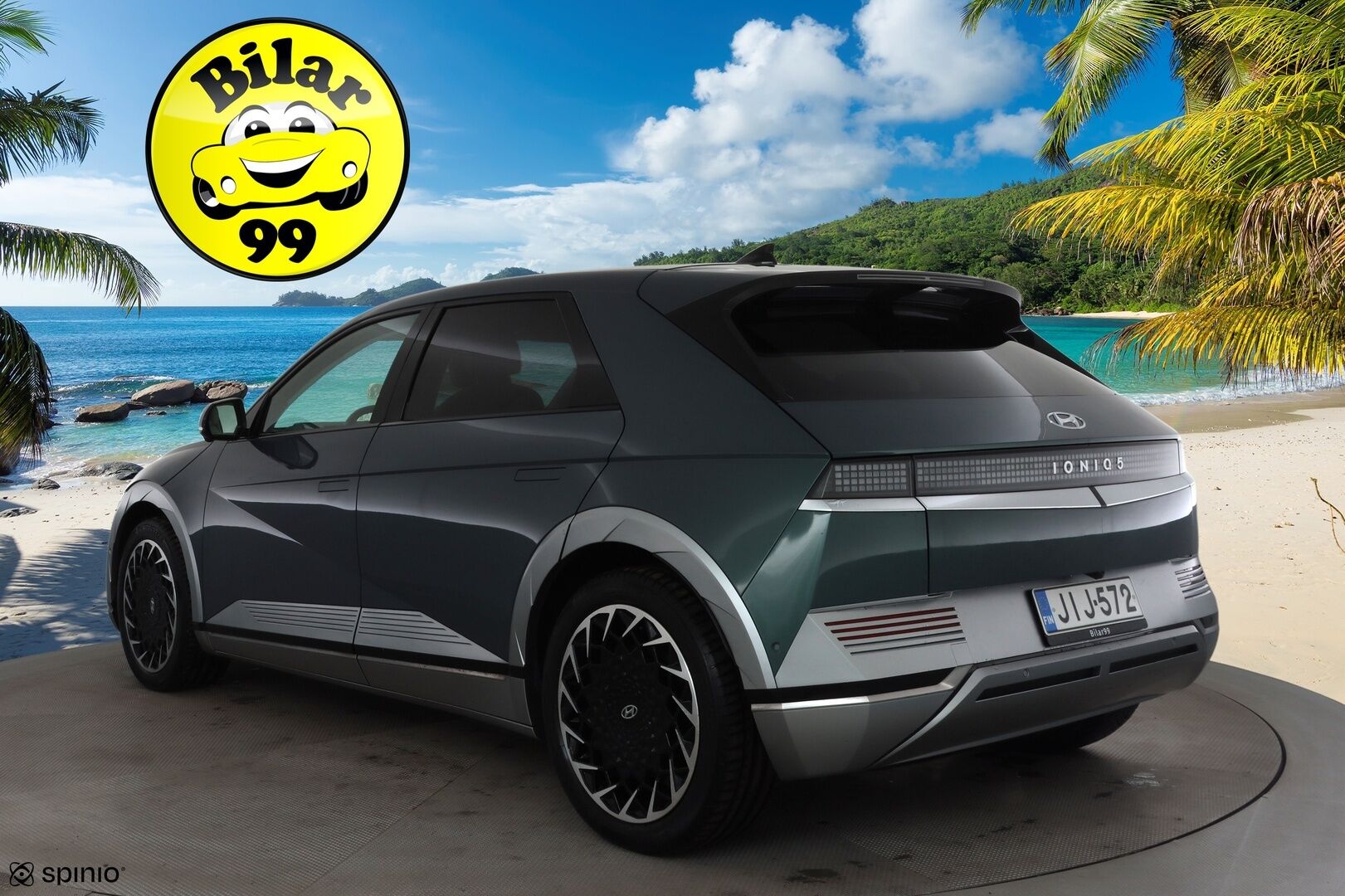 Hyundai IONIQ 5 2022 73 kWh 217 hv Premium * ACC / 360° / HUD / Bose / Relax-istuimet / ILP / Ilmastoidut nahat / KeylessGo / LED / Navi * - 1.Om Suomi-auto / Akku kuntotarkastettu SoH 97.7% / Kahdet renkaat aluvanteilla / Merkkihuollettu / Huippuvarusteet