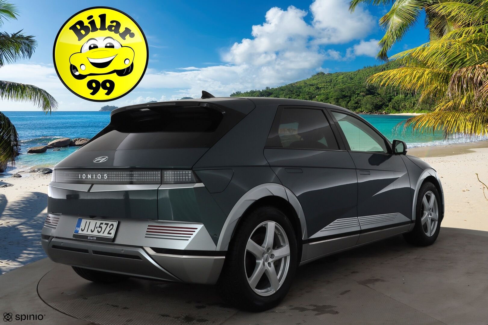 Hyundai IONIQ 5 2022 73 kWh 217 hv Premium * ACC / 360° / HUD / Bose / Relax-istuimet / ILP / Ilmastoidut nahat / KeylessGo / LED / Navi * - 1.Om Suomi-auto / Akku kuntotarkastettu SoH 97.7% / Kahdet renkaat aluvanteilla / Merkkihuollettu / Huippuvarusteet