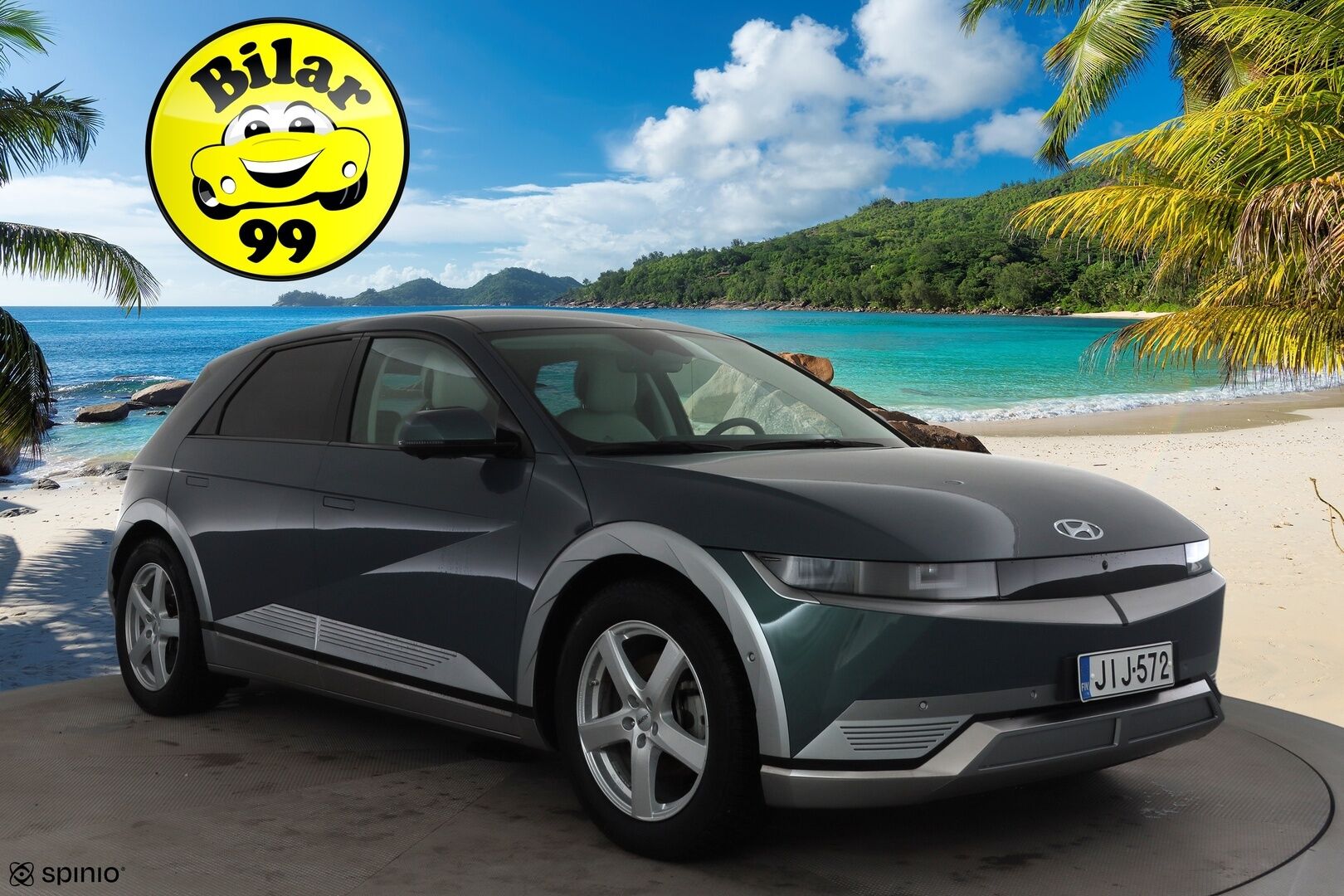 Hyundai IONIQ 5 2022 73 kWh 217 hv Premium * ACC / 360° / HUD / Bose / Relax-istuimet / ILP / Ilmastoidut nahat / KeylessGo / LED / Navi * - 1.Om Suomi-auto / Akku kuntotarkastettu SoH 97.7% / Kahdet renkaat aluvanteilla / Merkkihuollettu / Huippuvarusteet