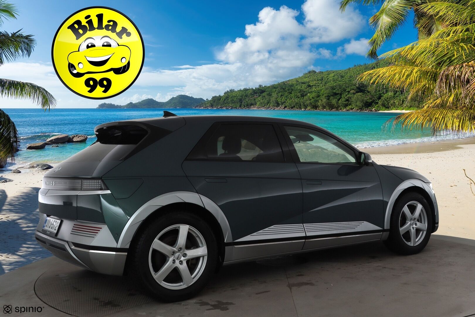 Hyundai IONIQ 5 2022 73 kWh 217 hv Premium * ACC / 360° / HUD / Bose / Relax-istuimet / ILP / Ilmastoidut nahat / KeylessGo / LED / Navi * - 1.Om Suomi-auto / Akku kuntotarkastettu SoH 97.7% / Kahdet renkaat aluvanteilla / Merkkihuollettu / Huippuvarusteet