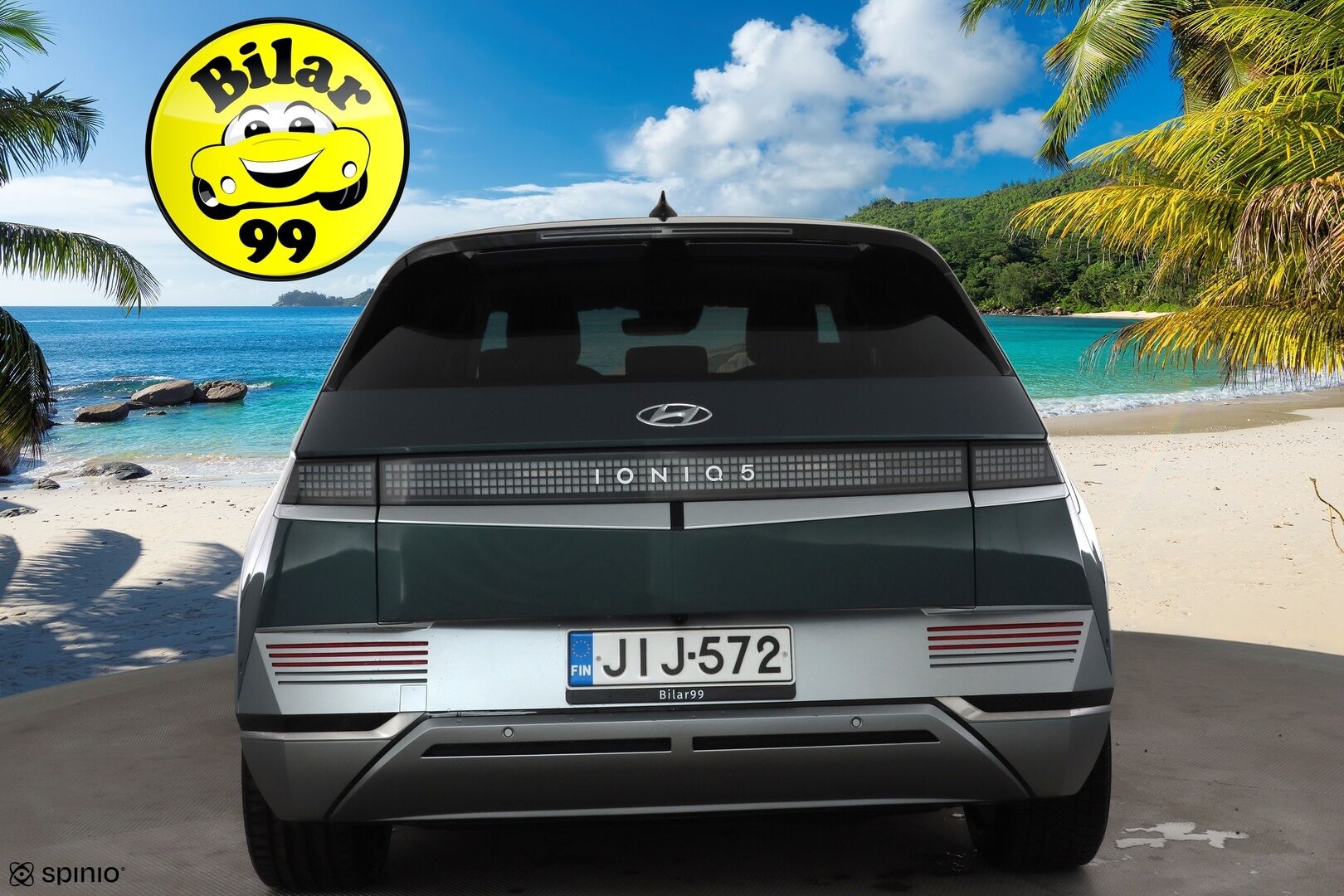 Hyundai IONIQ 5 2022 73 kWh 217 hv Premium * ACC / 360° / HUD / Bose / Relax-istuimet / ILP / Ilmastoidut nahat / KeylessGo / LED / Navi * - 1.Om Suomi-auto / Kahdet renkaat aluvanteilla / Merkkihuollettu / Huippuvarusteet