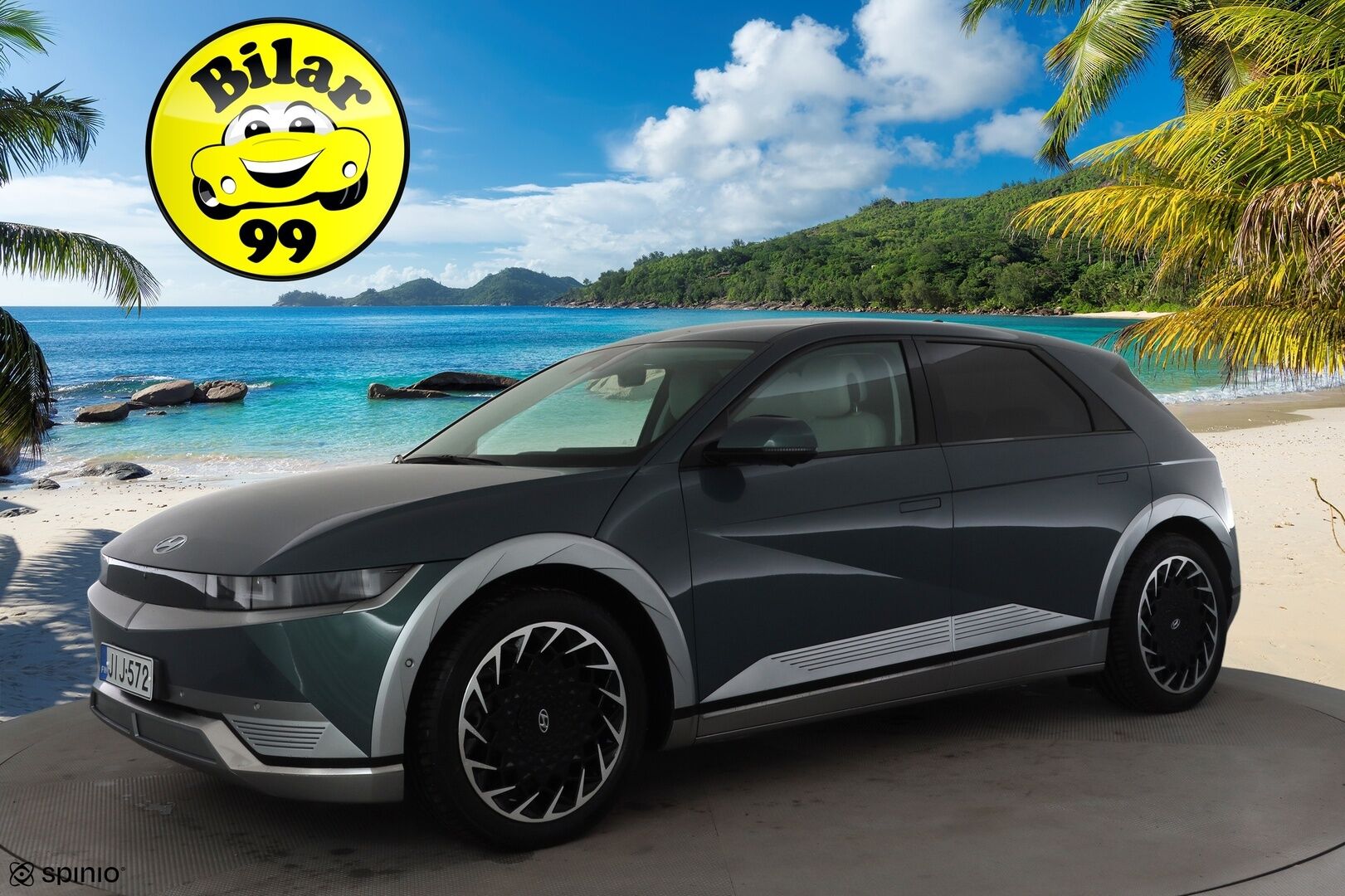 Hyundai IONIQ 5 2022 73 kWh 217 hv Premium * ACC / 360° / HUD / Bose / Relax-istuimet / ILP / Ilmastoidut nahat / KeylessGo / LED / Navi * - 1.Om Suomi-auto / Akku kuntotarkastettu SoH 97.7% / Kahdet renkaat aluvanteilla / Merkkihuollettu / Huippuvarusteet