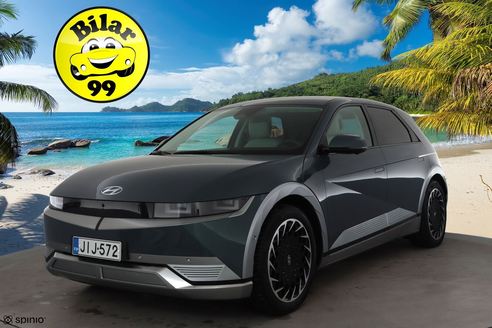 Hyundai IONIQ 5 2022 73 kWh 217 hv Premium * ACC / 360° / HUD / Bose / Relax-istuimet / ILP / Ilmastoidut nahat / KeylessGo / LED / Navi * - 1.Om Suomi-auto / Akku kuntotarkastettu SoH 97.7% / Kahdet renkaat aluvanteilla / Merkkihuollettu / Huippuvarusteet