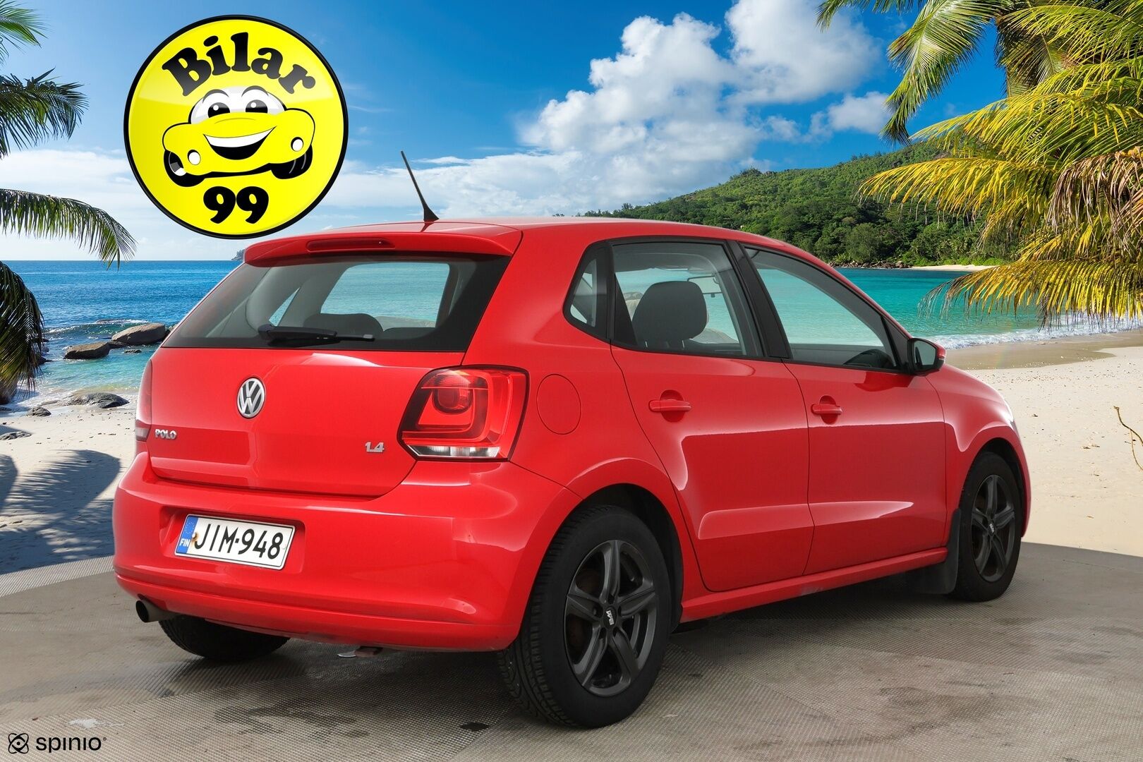 Volkswagen Polo 2011 Comfortline 1,4 63 kW (85 hv) 4-ovinen - Myydään Huutokaupat.comissa!