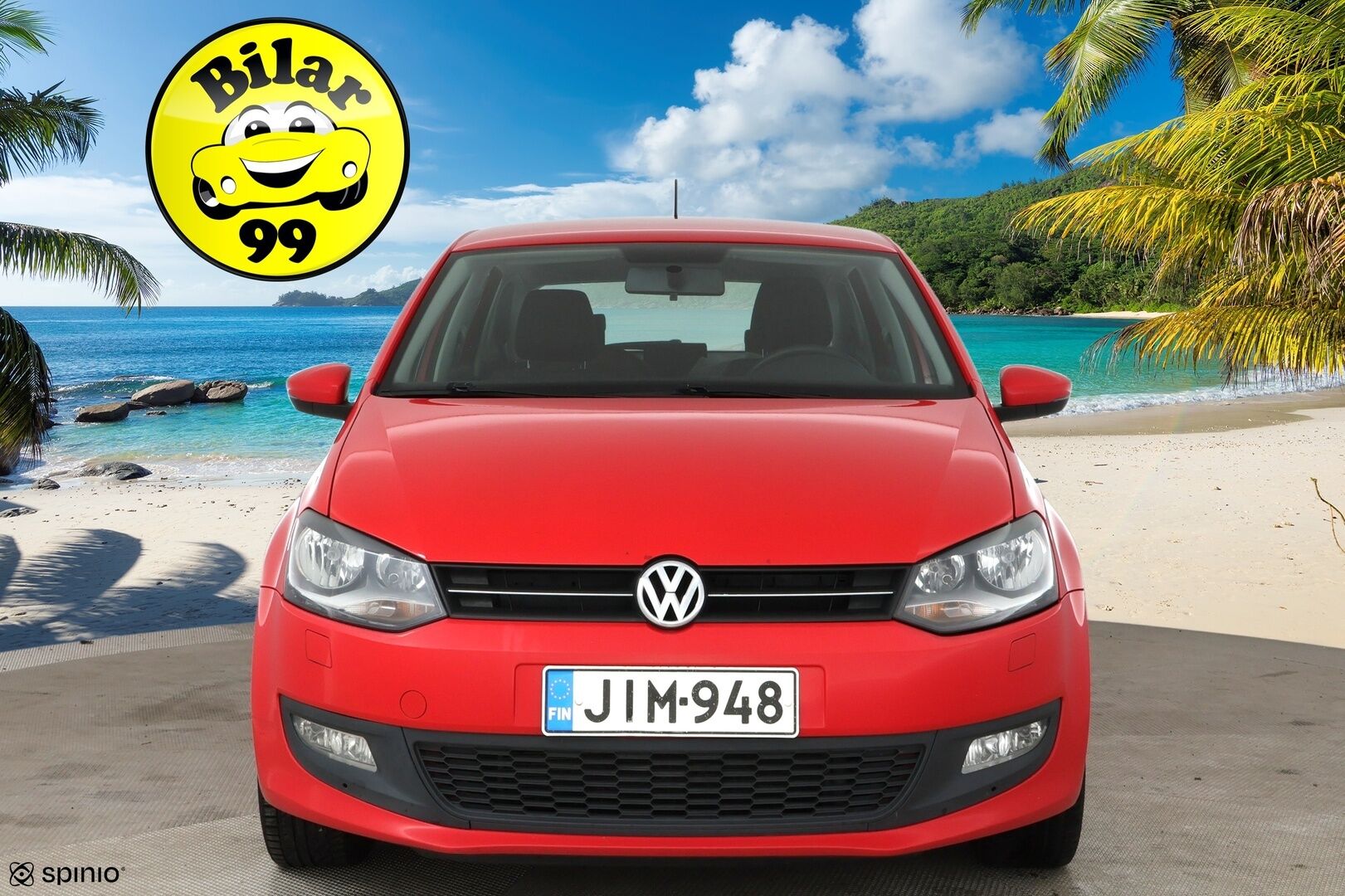 Volkswagen Polo 2011 Comfortline 1,4 63 kW (85 hv) 4-ovinen - Myydään Huutokaupat.comissa!