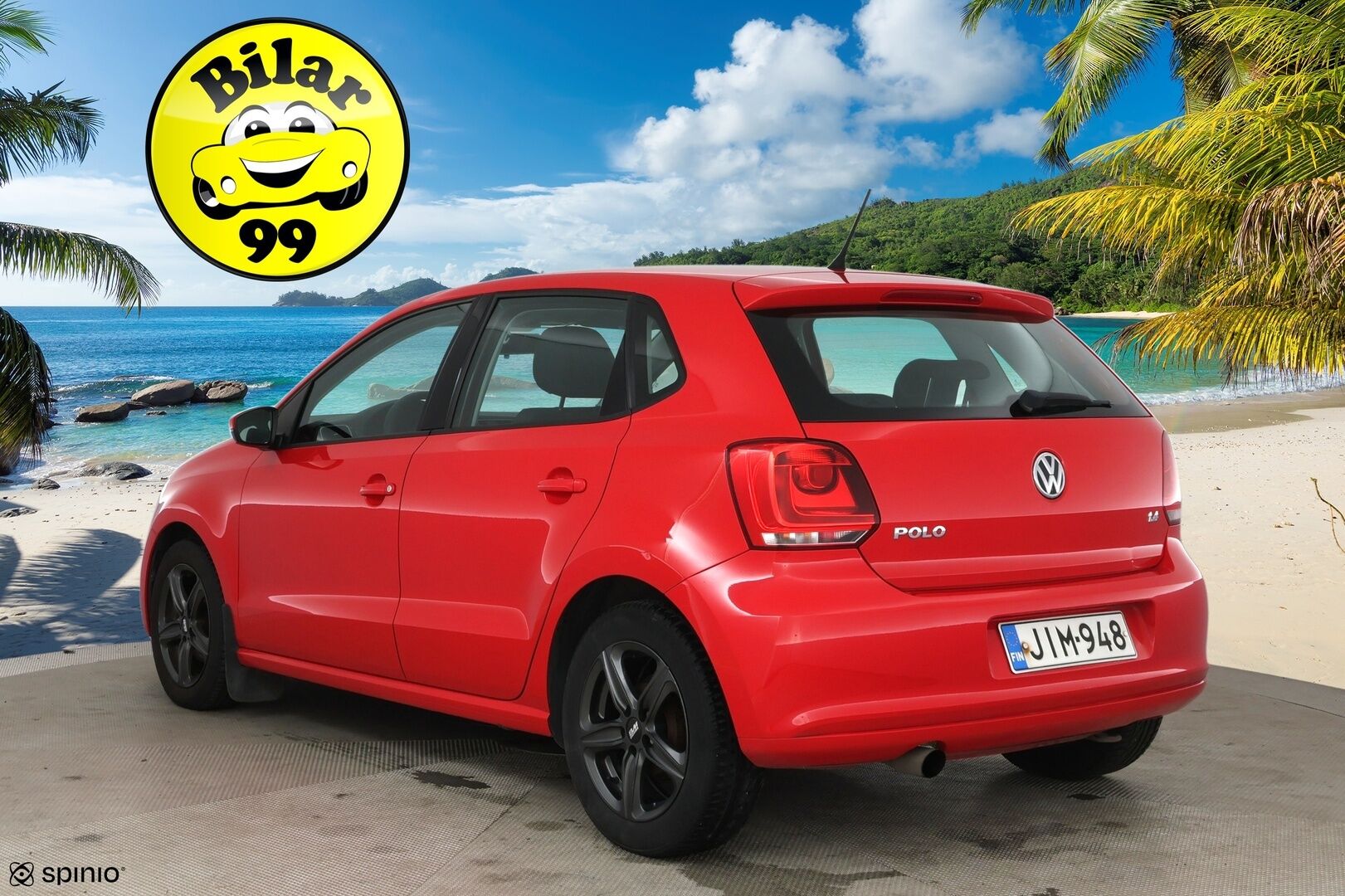 Volkswagen Polo 2011 Comfortline 1,4 63 kW (85 hv) 4-ovinen - Myydään Huutokaupat.comissa!