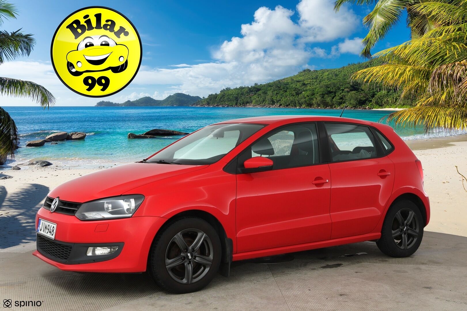 Volkswagen Polo 2011 Comfortline 1,4 63 kW (85 hv) 4-ovinen - Myydään Huutokaupat.comissa!