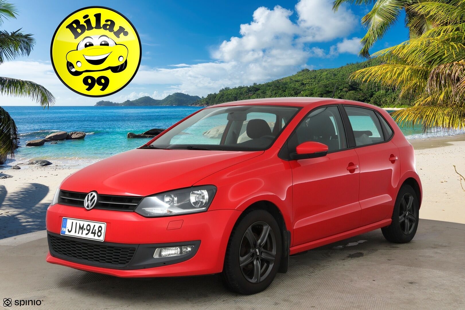 Volkswagen Polo 2011 Comfortline 1,4 63 kW (85 hv) 4-ovinen - Myydään Huutokaupat.comissa!