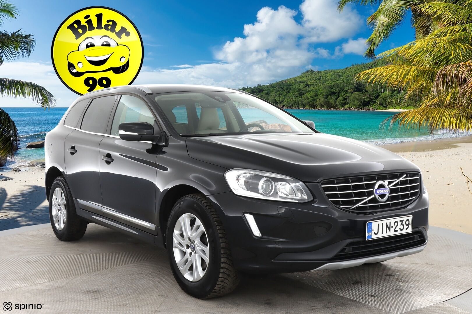 Volvo XC60 2017 D5 AWD Business Classic Summum aut  *Vaalea nahkasisusta / Kessy / Webasto / High Performance audio - Huippuvarusteet / Kattava huoltohistoria / Hyvin pidetty / Ilman Adblueta