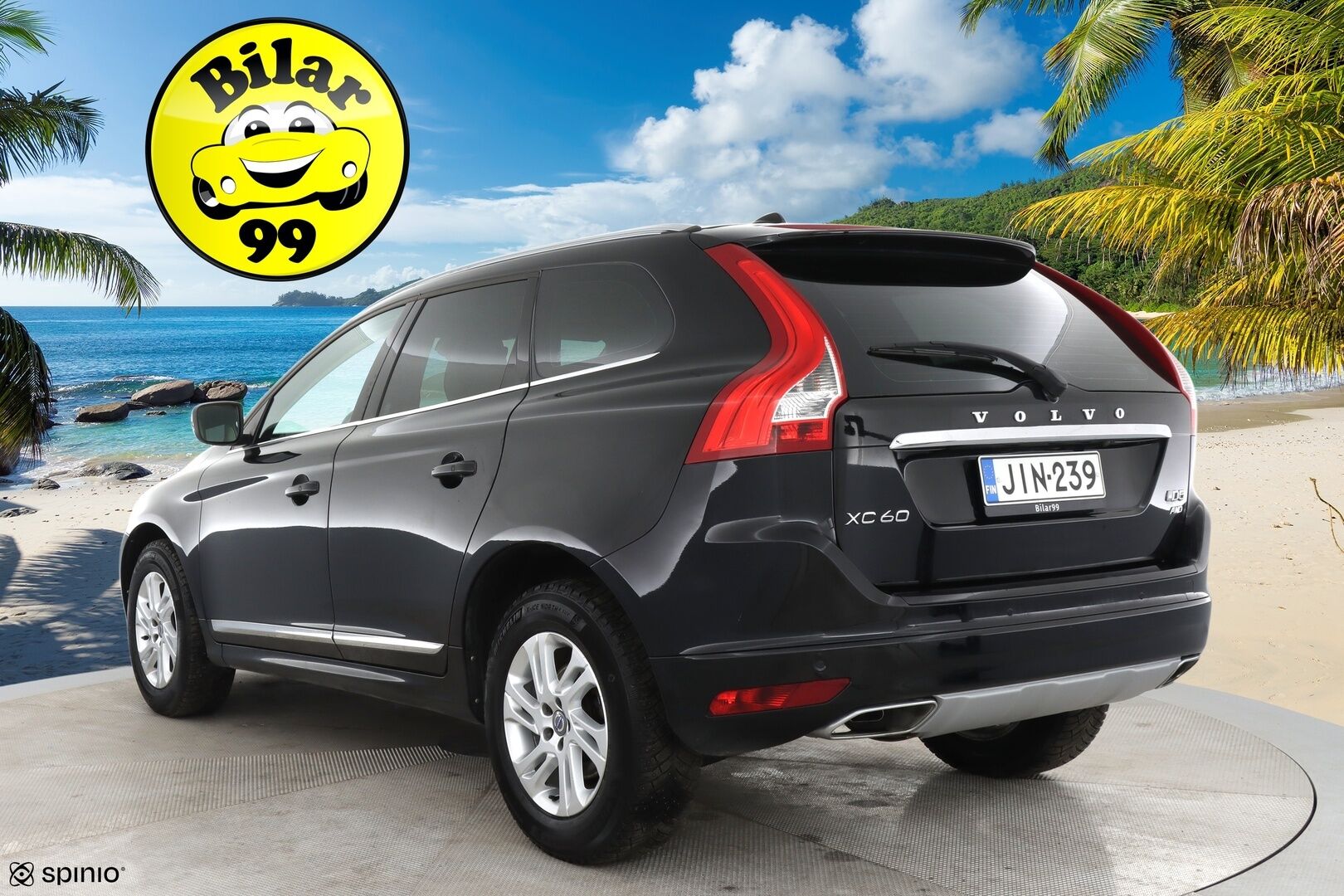 Volvo XC60 2017 D5 AWD Business Classic Summum aut  *Vaalea nahkasisusta / Kessy / Webasto / High Performance audio - Huippuvarusteet / Kattava huoltohistoria / Hyvin pidetty / Ilman Adblueta