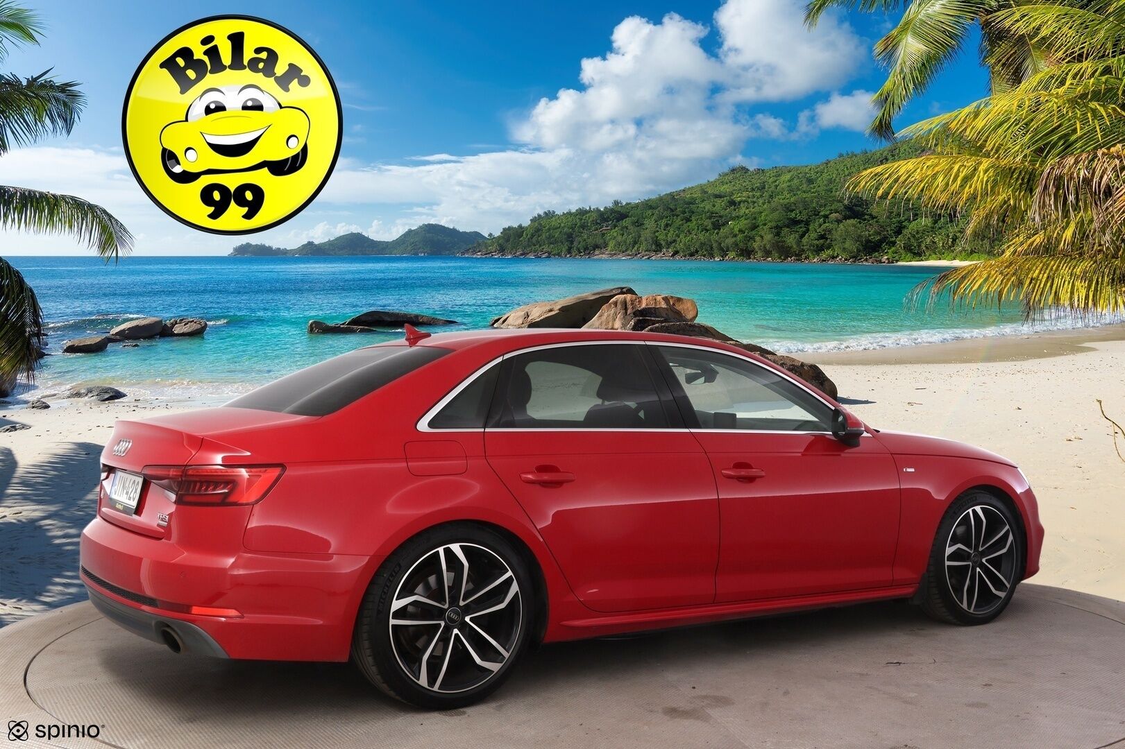 Audi A4 2017 Sedan S line Pro Business Sport 2,0 TFSI 140 kW S tronic - | S-line | Webasto | P-tutkat | Koukku | Suomi-auto |