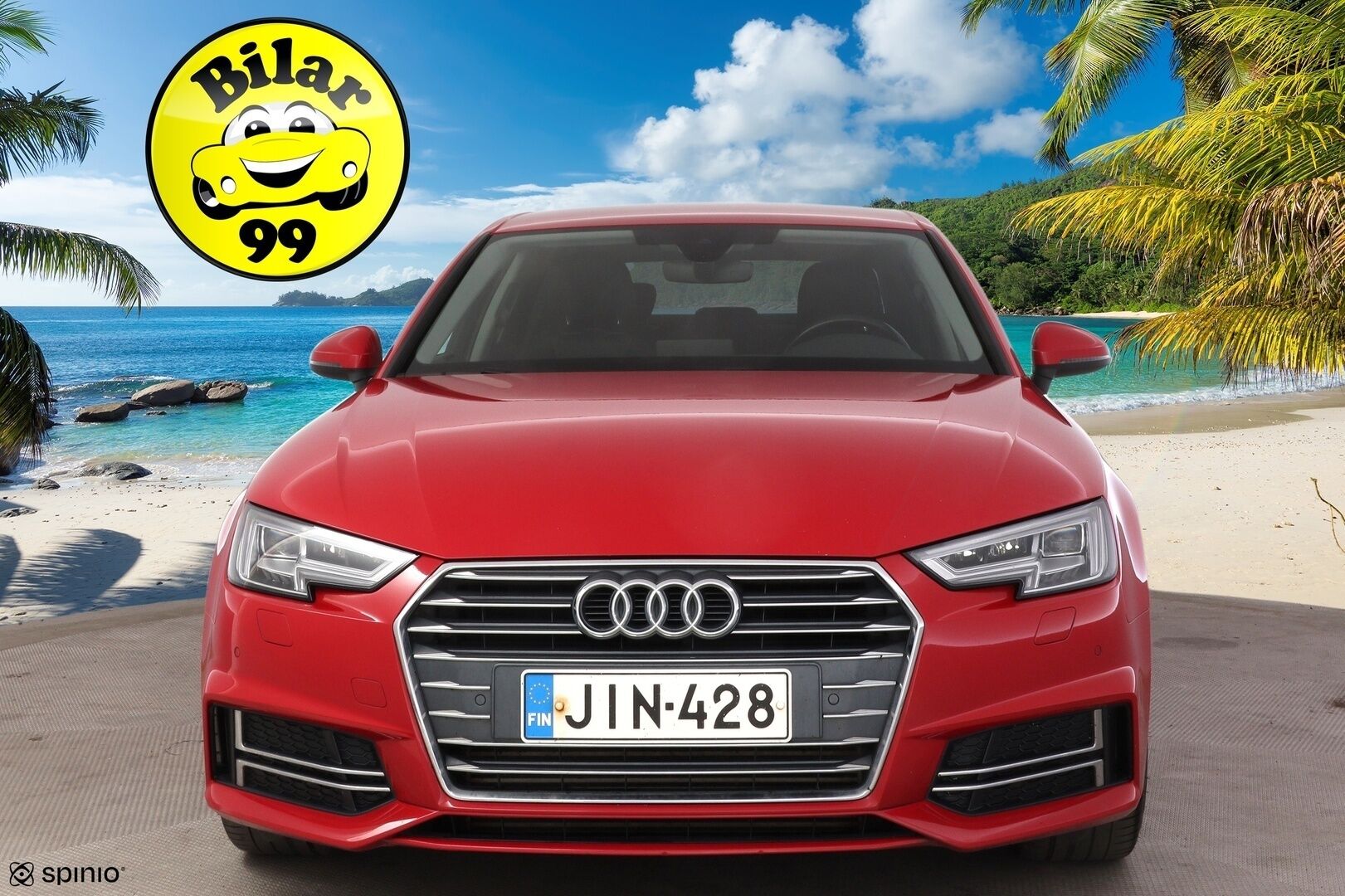 Audi A4 2017 Sedan S line Pro Business Sport 2,0 TFSI 140 kW S tronic - | S-line | Webasto | P-tutkat | Koukku | Suomi-auto |