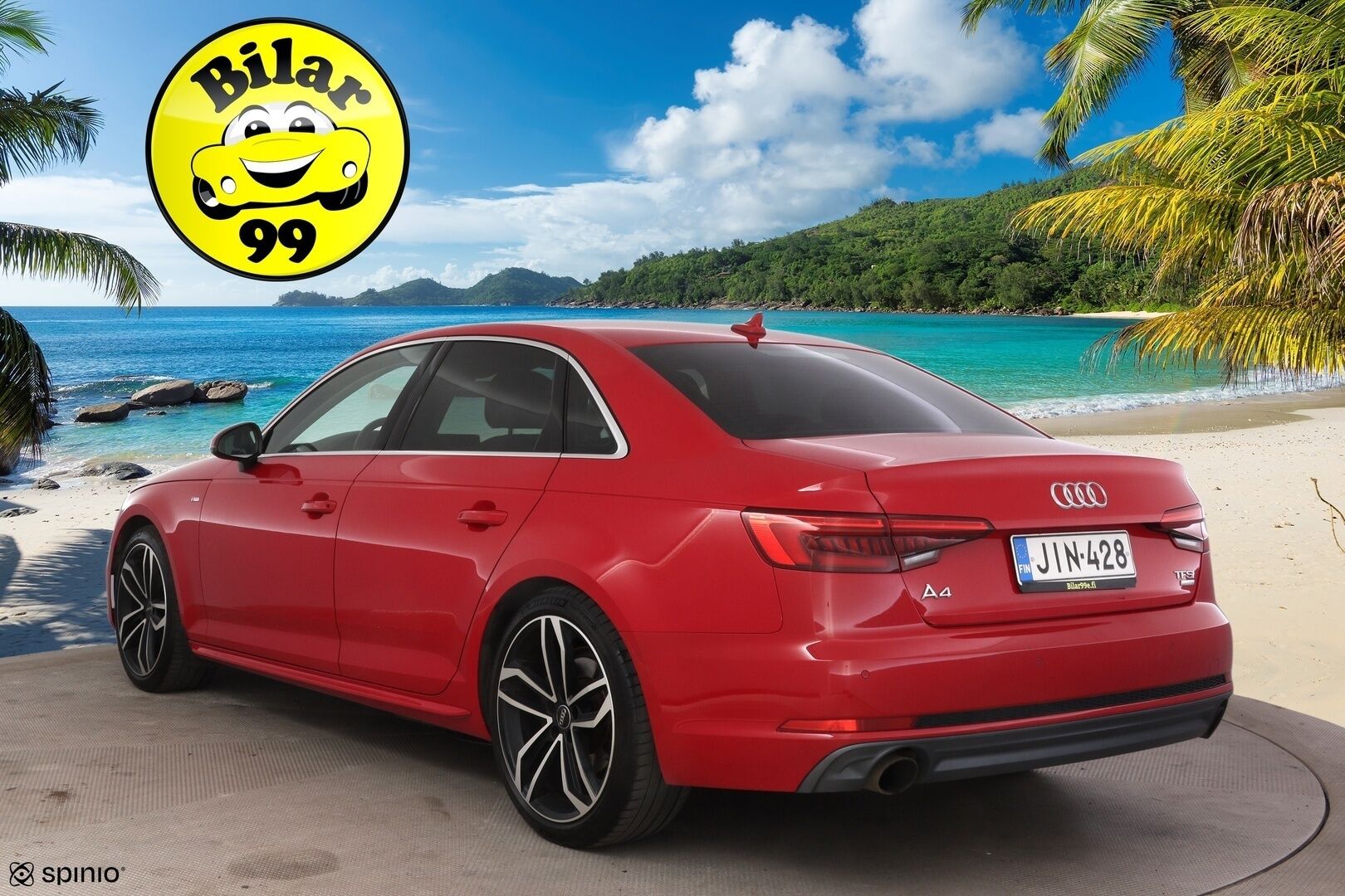 Audi A4 2017 Sedan S line Pro Business Sport 2,0 TFSI 140 kW S tronic - | S-line | Webasto | P-tutkat | Koukku | Suomi-auto |