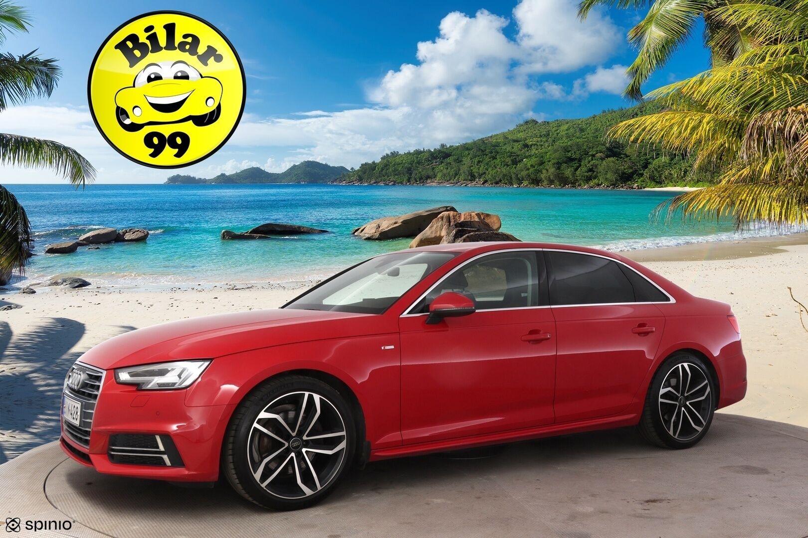 Audi A4 2017 Sedan S line Pro Business Sport 2,0 TFSI 140 kW S tronic - | S-line | Webasto | P-tutkat | Koukku | Suomi-auto |