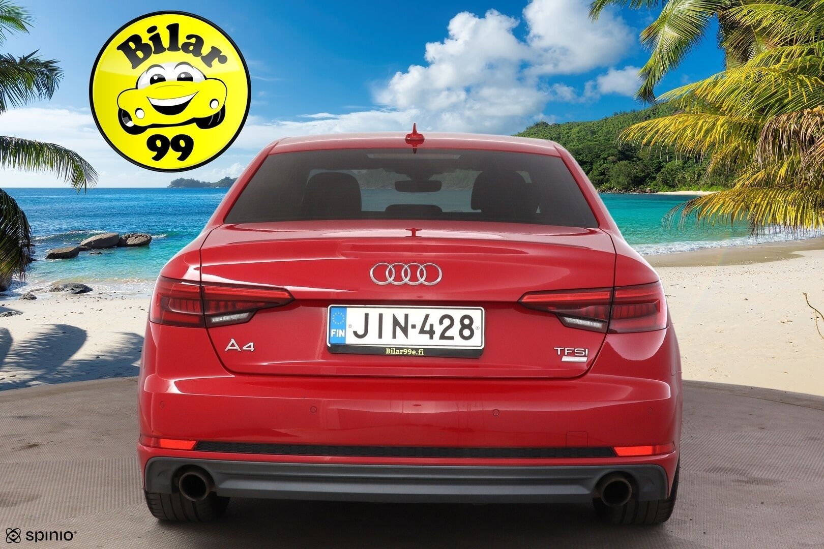 Audi A4 2017 Sedan S line Pro Business Sport 2,0 TFSI 140 kW S tronic - | S-line | Webasto | P-tutkat | Koukku | Suomi-auto |