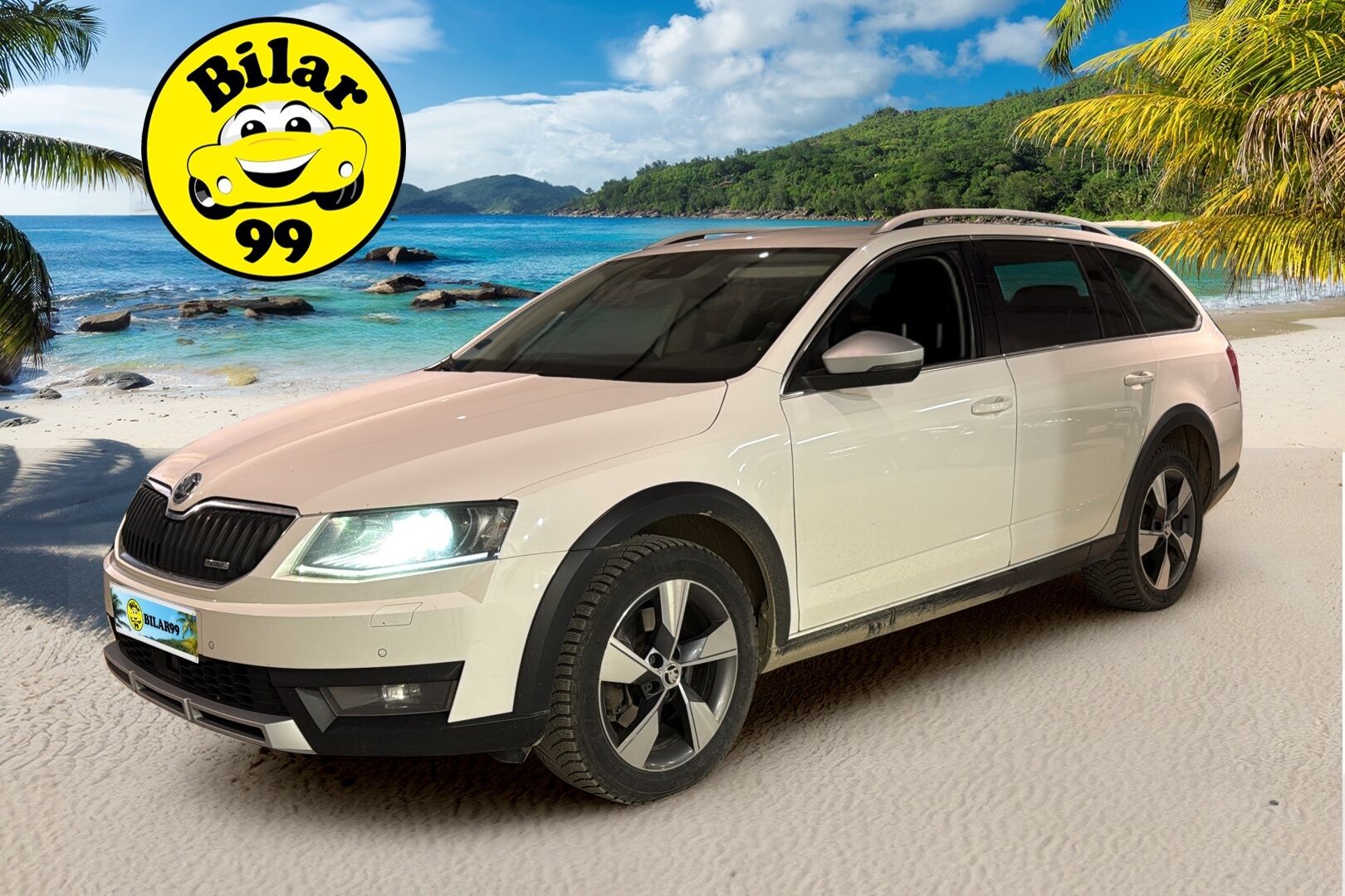 Skoda Octavia 2017 Combi 2,0 TDI 184 4x4 Scout DSG Autom *Webasto / Lämmitettävä tuulilasi / ACC / Koukku / Canton / S.Luukku* - *Sähköinen Merkkiliikkeen huoltokirja!! / Juuri Leimattu!! / Kahdet asialliset renkaat kaksilla skodan alkuperäisillä alumiinivanteilla!!* - HULLUT AVAJAISHULINAT KORKOTARJOUS 3,29 %