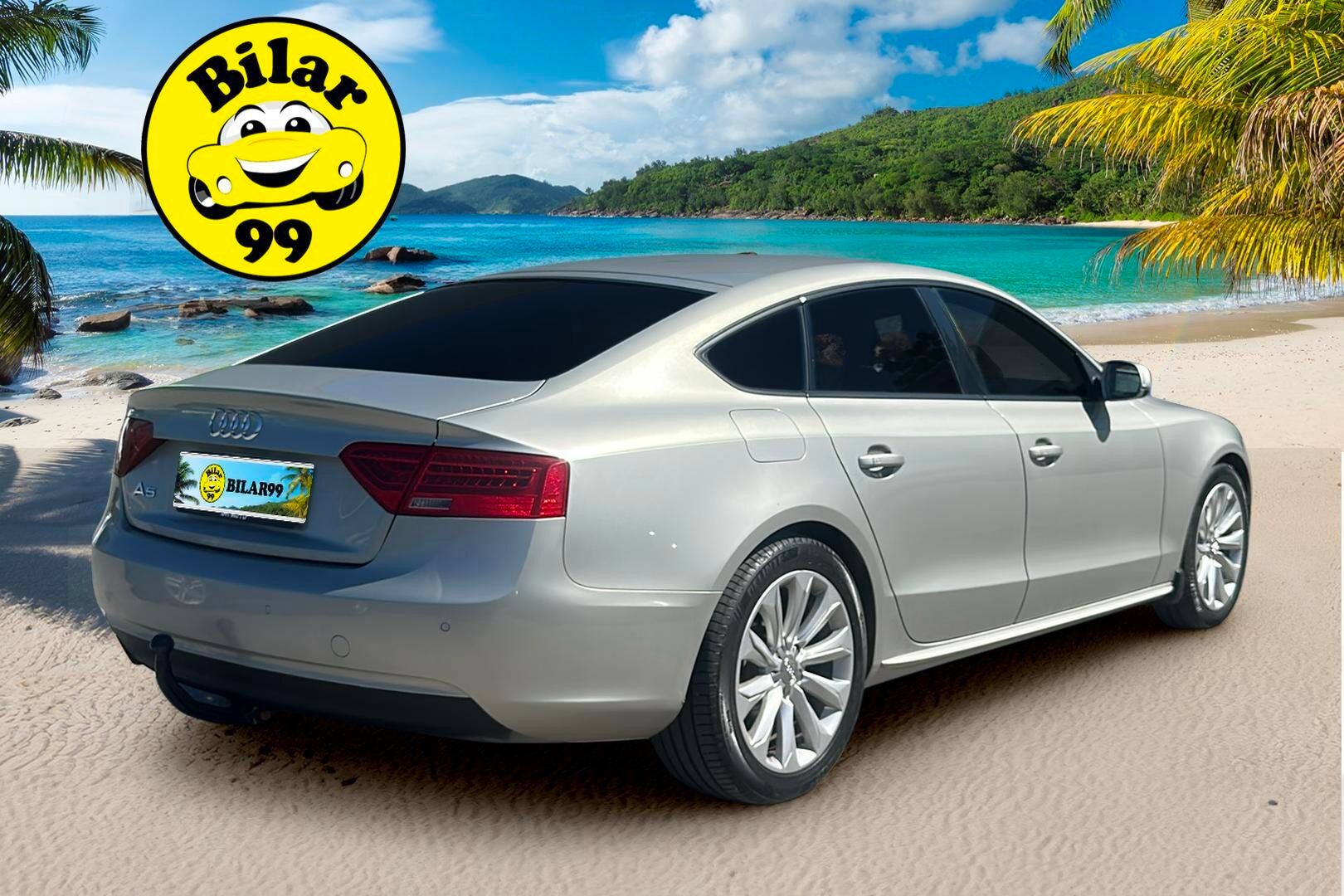 Audi A5 2013 Sportback Black Edition 2,0 TDI DPF 105 kW multitronic-autom. / Adapt. vak / Vetokoukku / Lohko + sis. pistoke / Audi Lane Assist - Erikoissisusta / Xenon -ajovalot / Musta sisäkatto / 2x hyvät renkaat