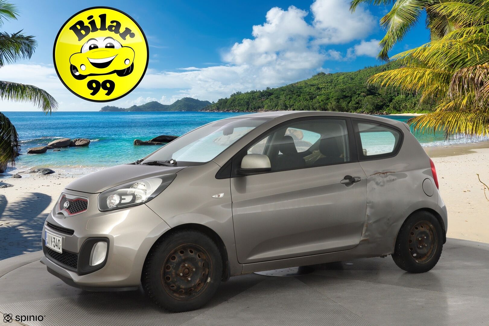 Kia Picanto 2013 1,0 ISG LX 3D EcoDynamics - YritysOutlet - Myydään vain yrityksille - 2xrenkaat / Kytkin vaihdettu / Näppärä kauppakassi