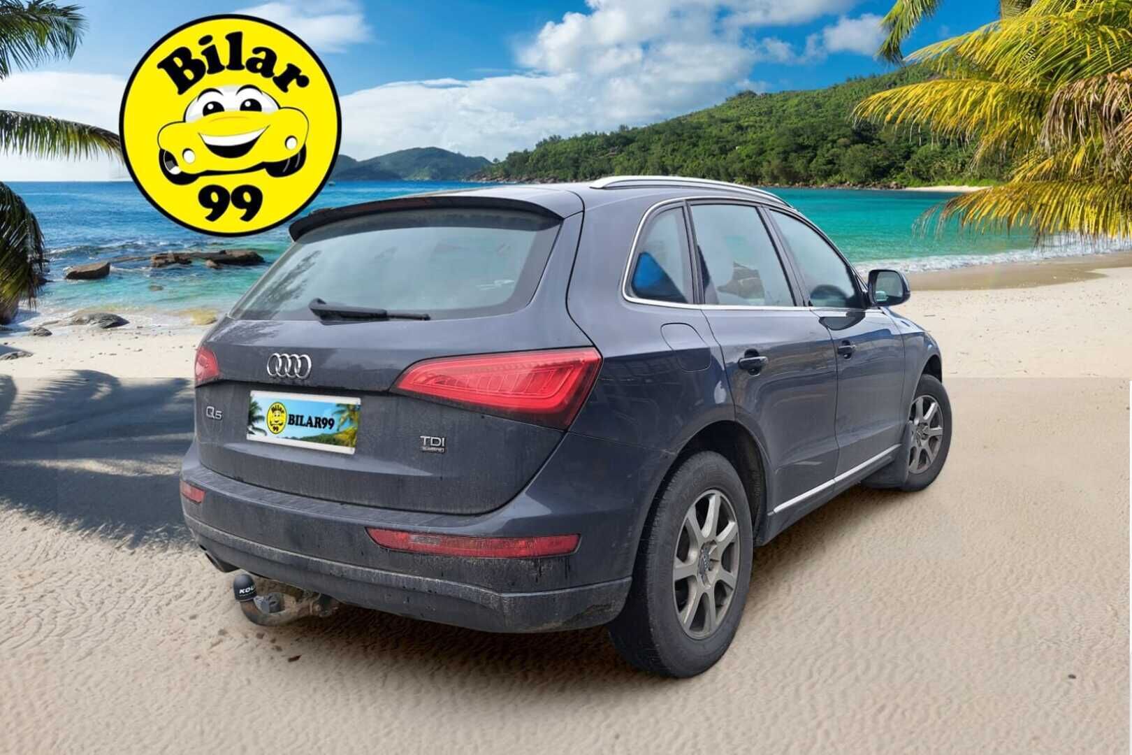 Audi Q5 2013 Business 2,0 TDI 130 kW quattro S tronic * Facelift / Suomiauto / Koukku / Lohkolämmitin / Sport-penkit / Lisävalo * - *Asiallisesti huollettu Suomiauto! / Kahdet renkaat / Xenon / Siisti! *