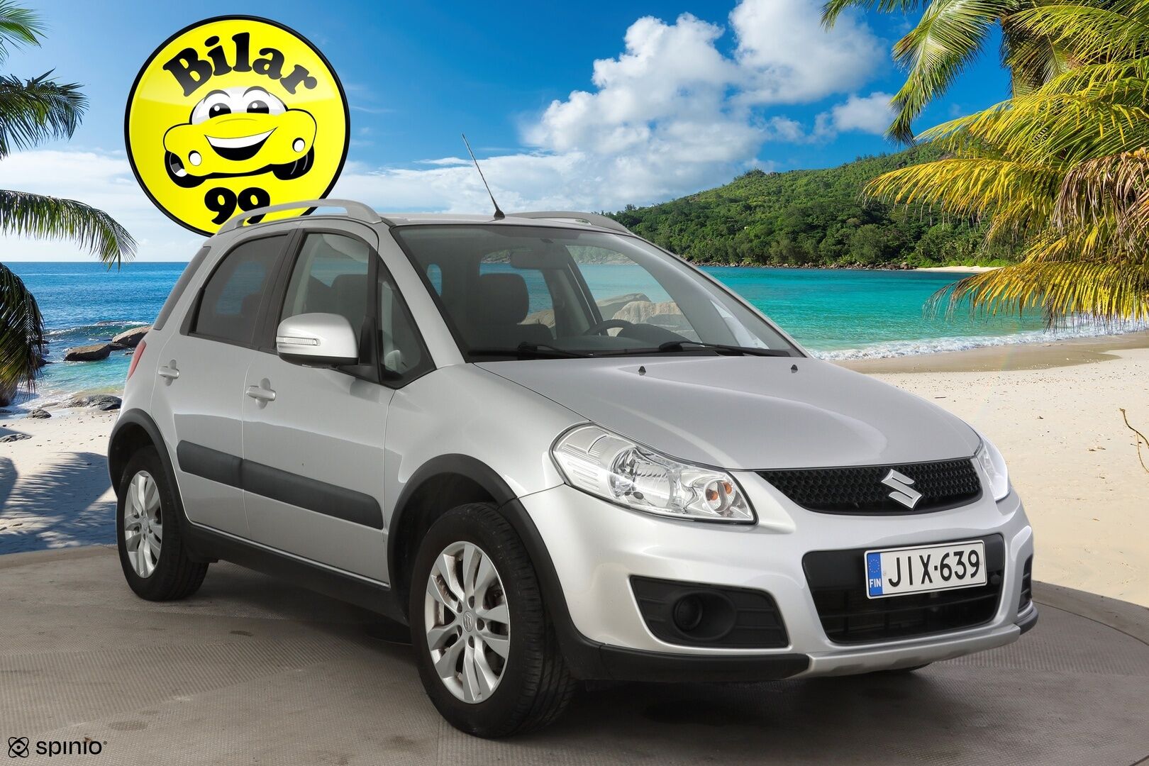 Suzuki SX4 2013 1,6 VVT 4WD X-OVER S-Edition **1 om. Suomi-auto! / Koukku / Radio / Merkkihuollettu / Lohkolämmitin** - Upea todella pienillä kilometreillä oleva kompakti nelivetomaasturi! - Osta nyt, maksa vasta ensi vuonna