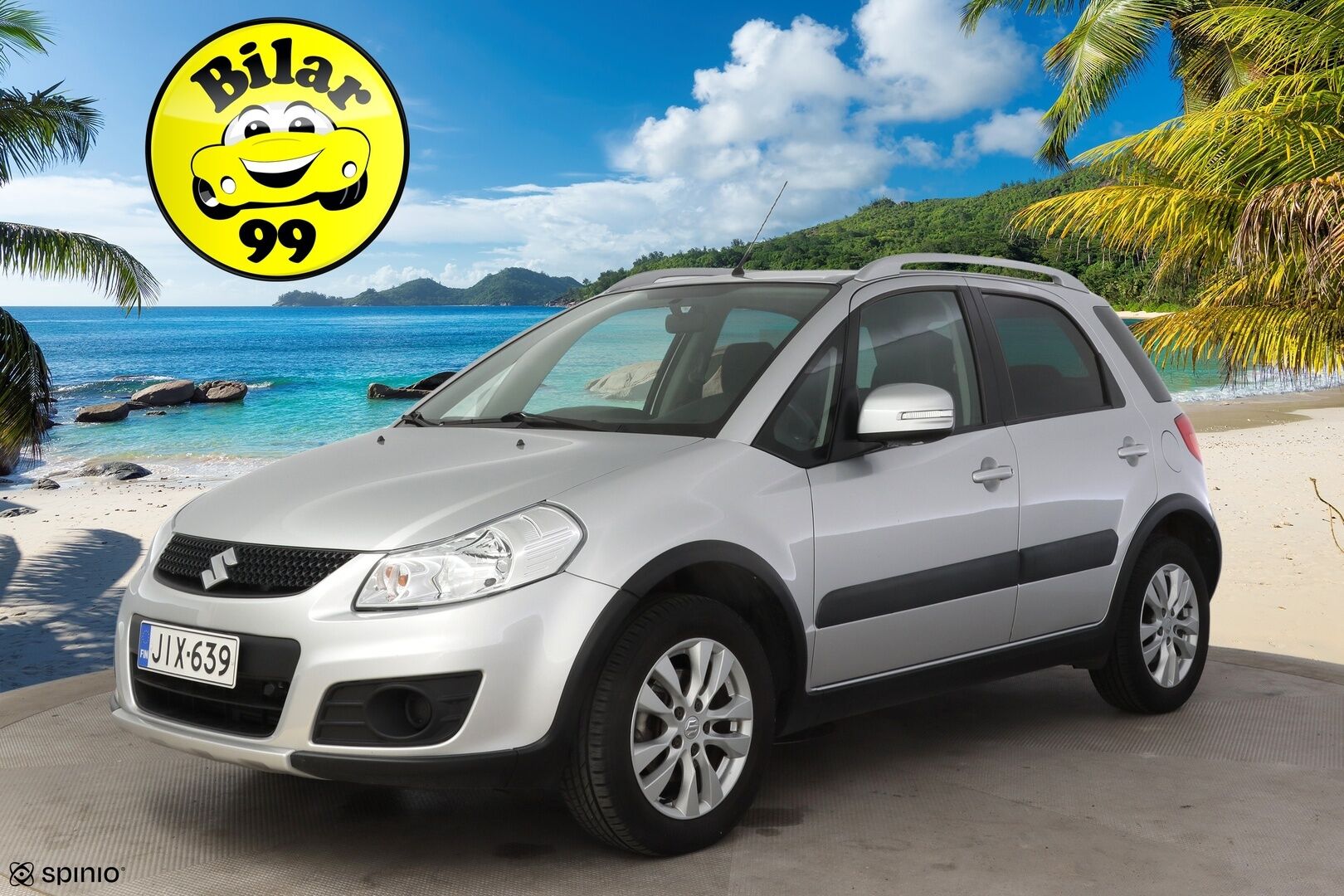Suzuki SX4 2013 1,6 VVT 4WD X-OVER S-Edition **1 om. Suomi-auto! / Koukku / Radio / Merkkihuollettu / Lohkolämmitin** - Upea todella pienillä kilometreillä oleva kompakti nelivetomaasturi!