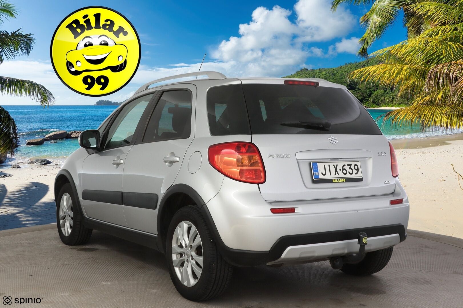 Suzuki SX4 2013 1,6 VVT 4WD X-OVER S-Edition **1 om. Suomi-auto! / Koukku / Radio / Merkkihuollettu / Lohkolämmitin** - Upea todella pienillä kilometreillä oleva kompakti nelivetomaasturi! - Osta nyt, maksa vasta ensi vuonna