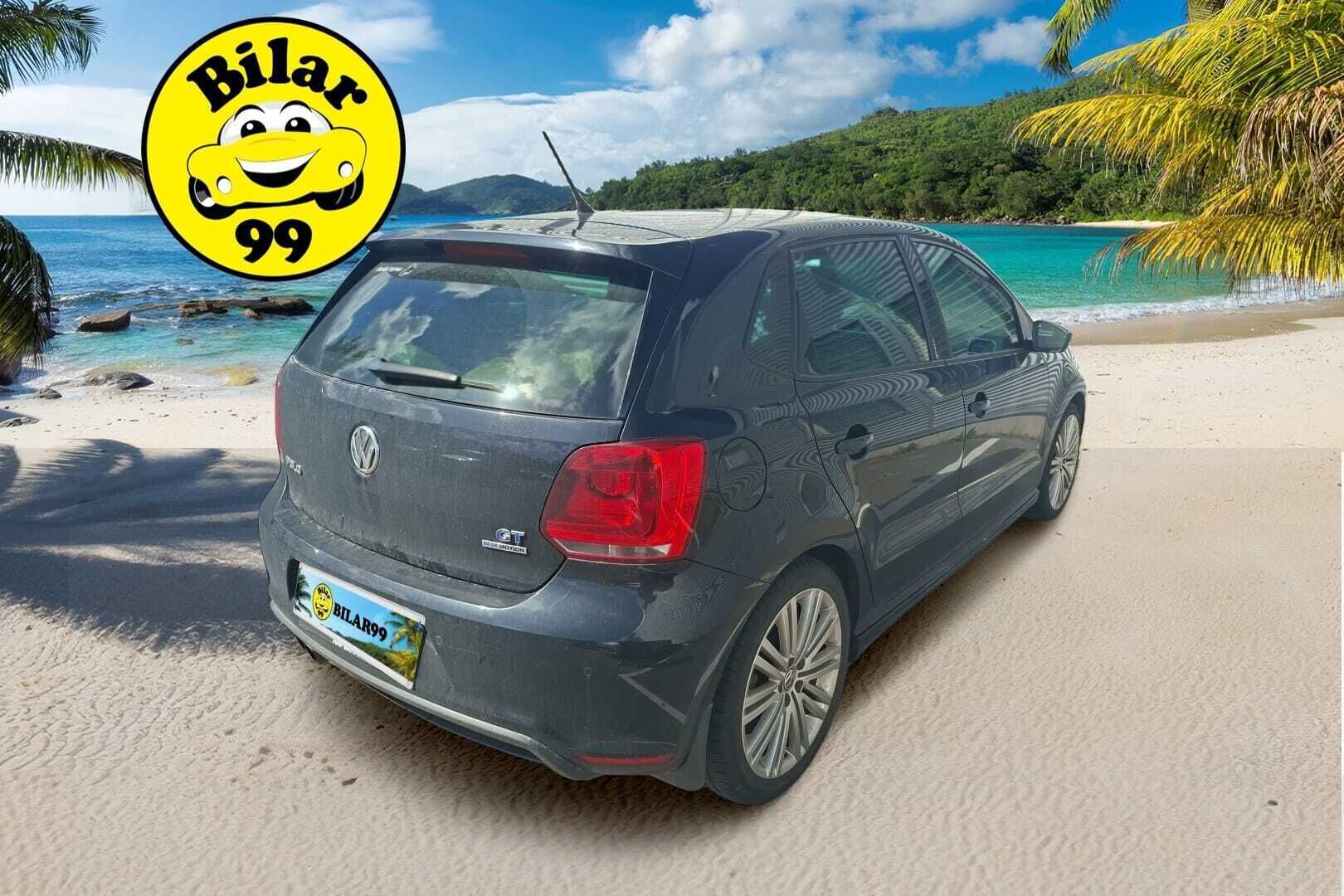 Volkswagen Polo 2013 BlueGT 1,4 TSI 103 kW (140 hv) 4-ovinen - | GT-line | Vakkari | Sporttipenkit | Sporttiratti | Räyheä sportti Polo |