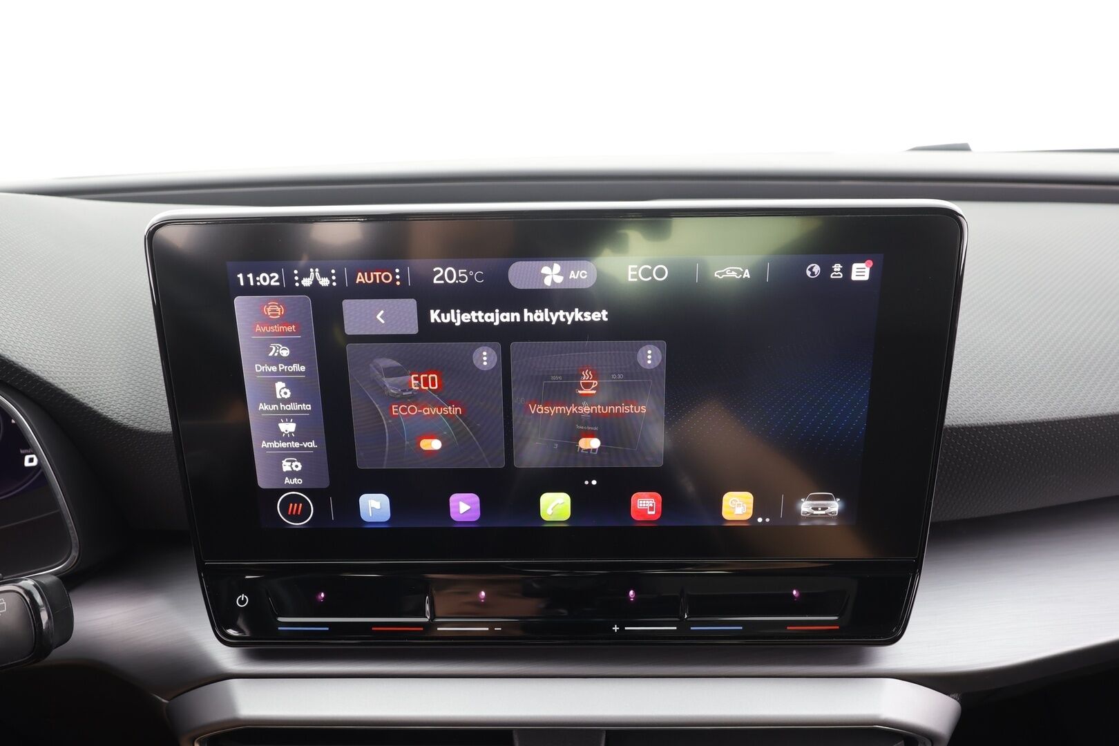 Seat Leon 2021 1,4 PHEV 204 eHybrid FR DSG - | ACC | DCC | Muistipenkki | Kattoikkuna | Nahka-alcantara | Travel Assist | Digimittaristo | Ambient | P.kamera | Side Assist | Keyless | 2x renkaat aluin |