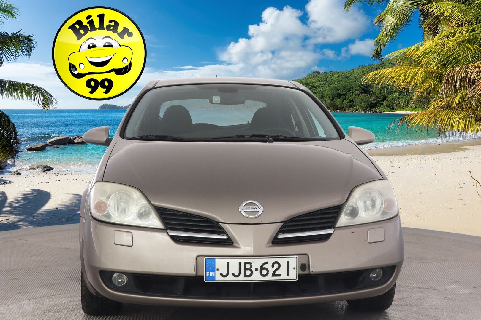 Nissan Primera 2005 4D PRIMERA HATCHBACK *Koukku / Lohko / 2x-Renkaat*