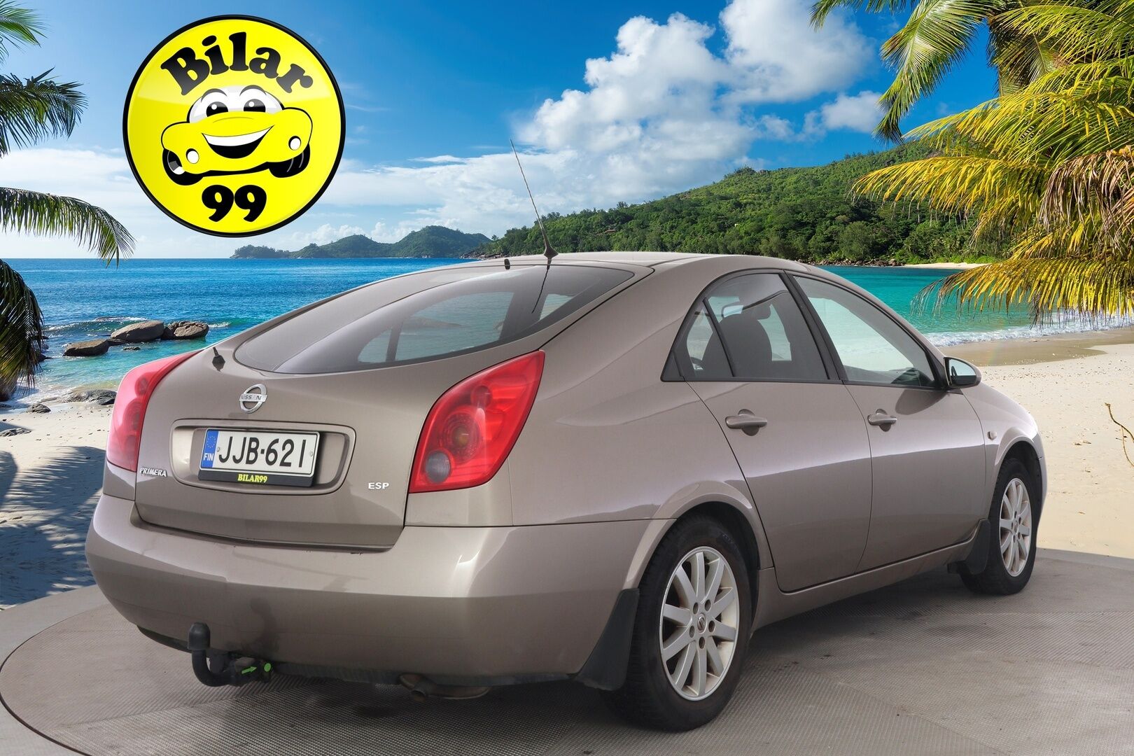 Nissan Primera 2005 4D PRIMERA HATCHBACK *Koukku / Lohko / 2x-Renkaat*