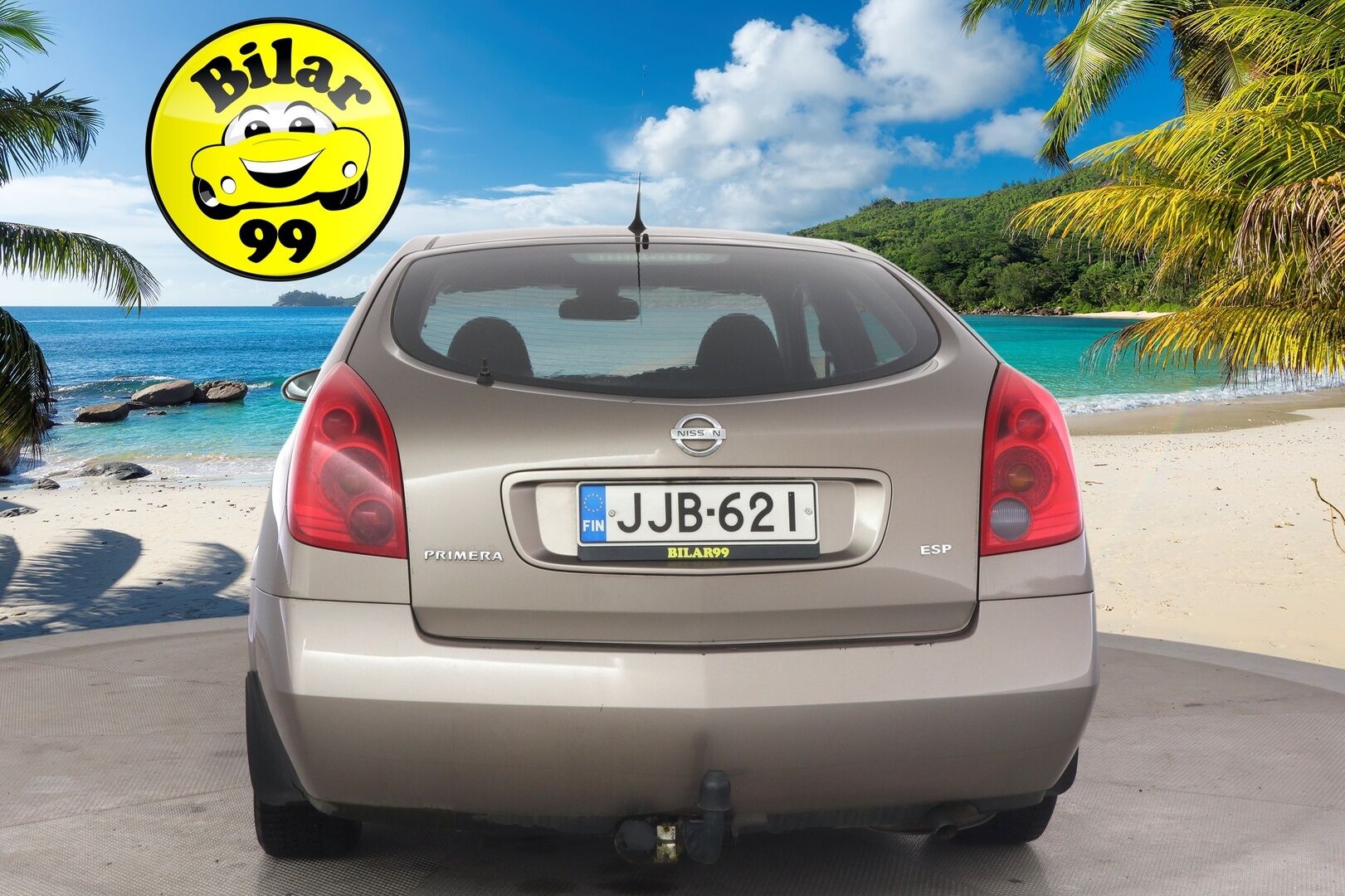 Nissan Primera 2005 4D PRIMERA HATCHBACK *Koukku / Lohko / 2x-Renkaat*