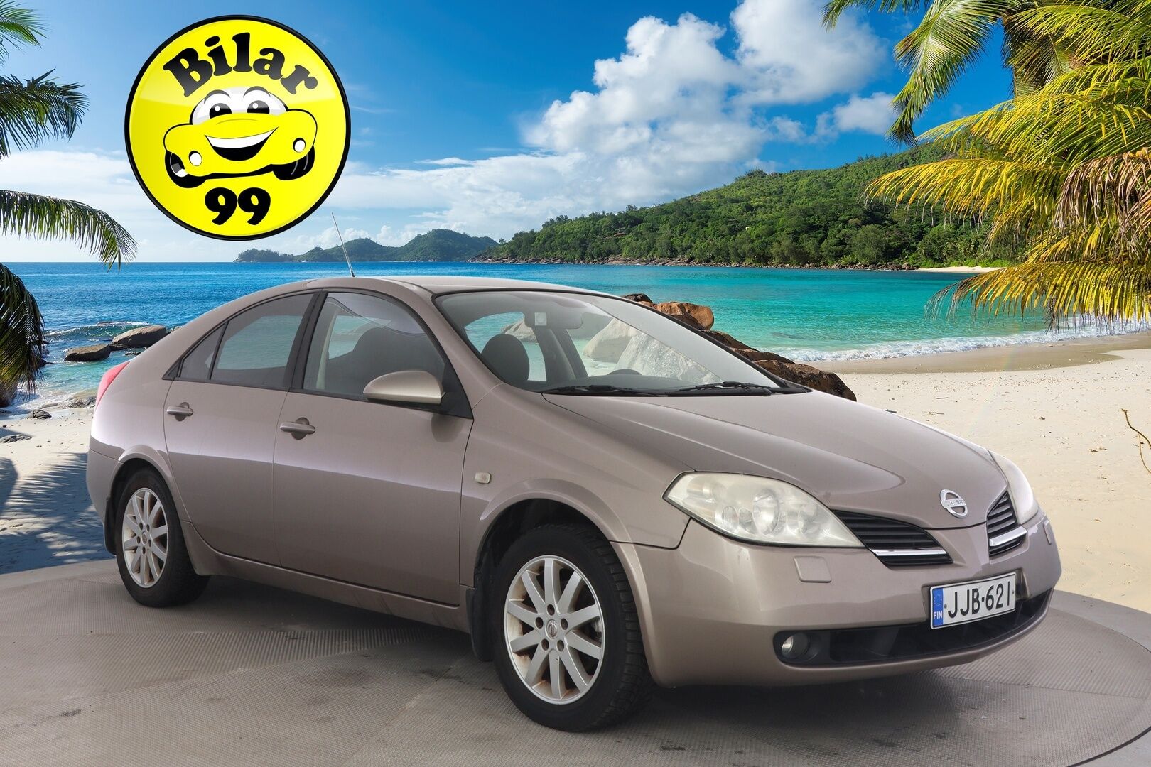 Nissan Primera 2005 4D PRIMERA HATCHBACK *Koukku / Lohko / 2x-Renkaat*
