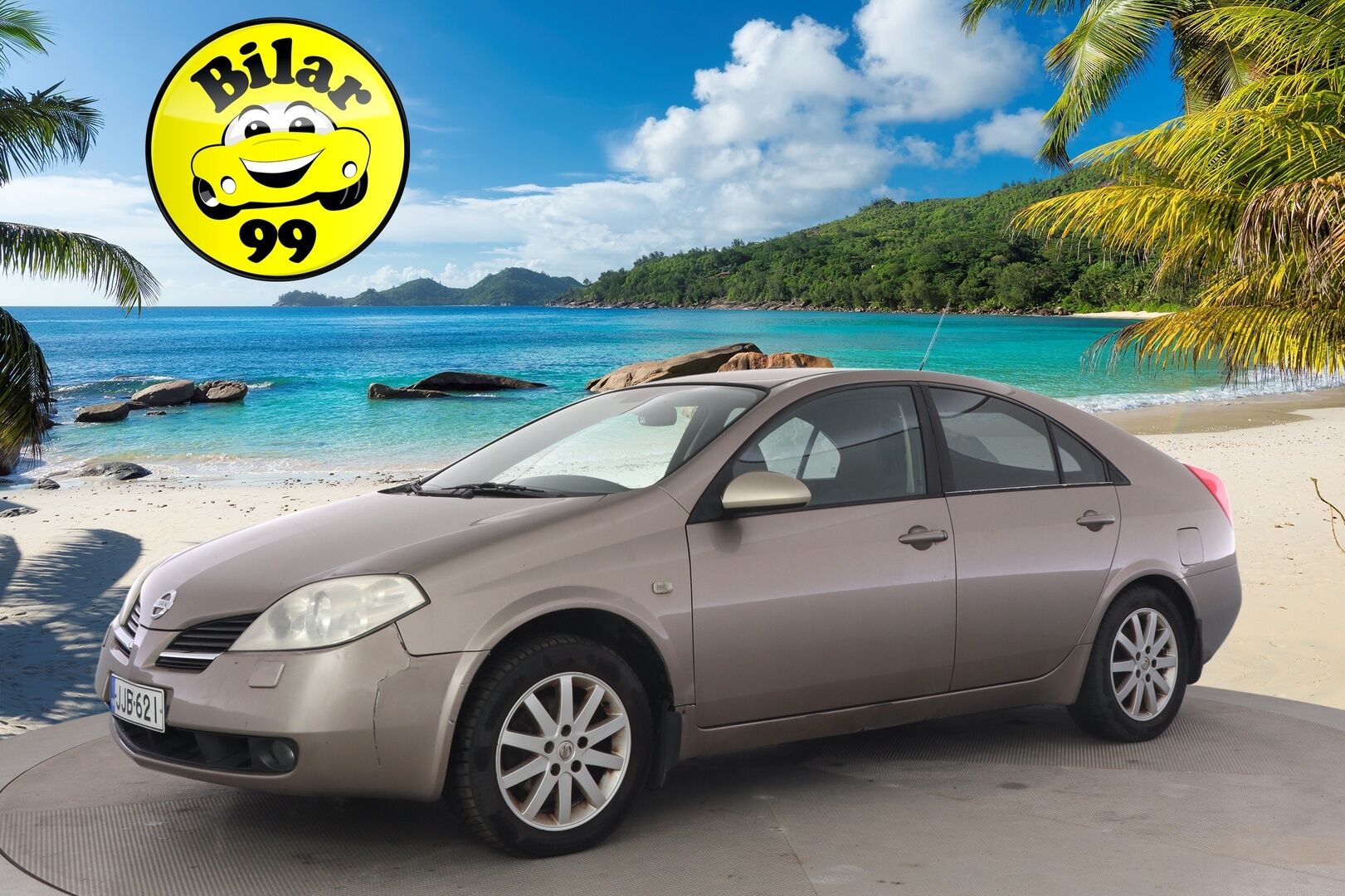 Nissan Primera 2005 4D PRIMERA HATCHBACK *Koukku / Lohko / 2x-Renkaat*