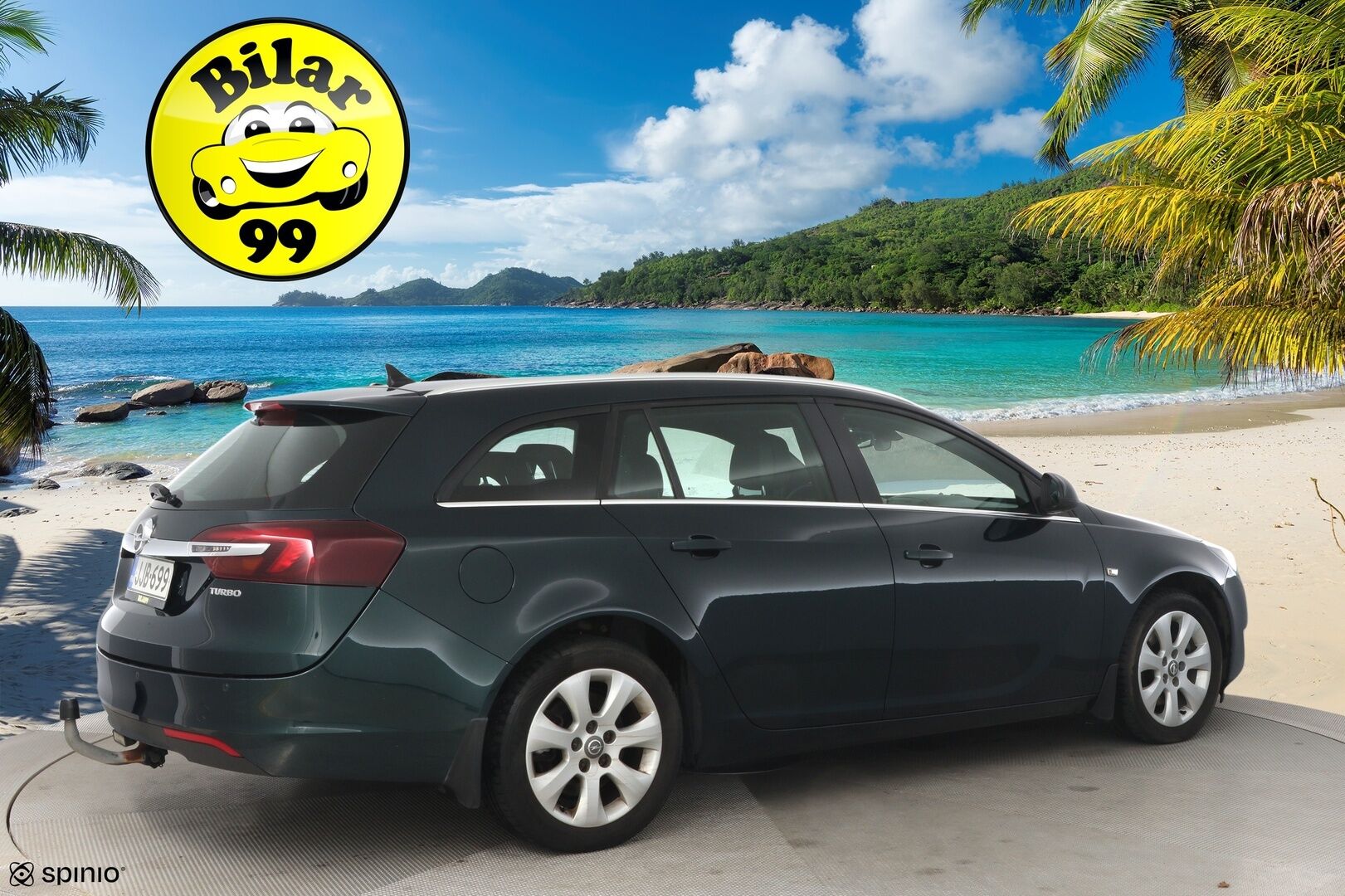 Opel Insignia 2014 Sports Tourer Edition 1,6 Turbo ** Koukku / Sähköinen takaluukku / Ratinlämmitin / Tutkat** - Kattavat huollot ja hyvät renkaat