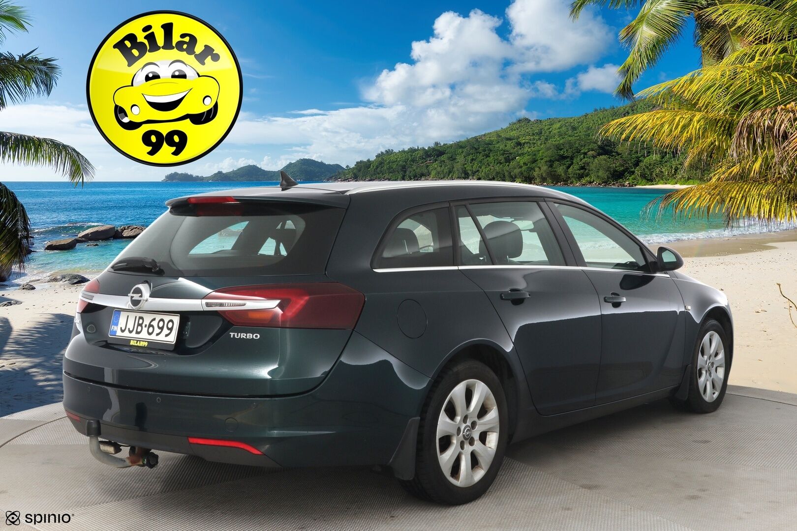 Opel Insignia 2014 Sports Tourer Edition 1,6 Turbo ** Koukku / Sähköinen takaluukku / Ratinlämmitin / Tutkat** - Kattavat huollot ja hyvät renkaat