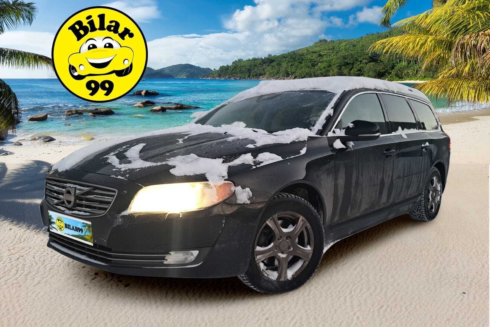 Volvo V70 2014 D3 Business aut ** Suomiauto / Facelift / Webasto / Digimittaristo / Vetokoukku / Tutkat takana ** - *5-sylinterisellä moottorilla kattavasti huollettu Suomiauto! / 2x renkaat vanteilla*