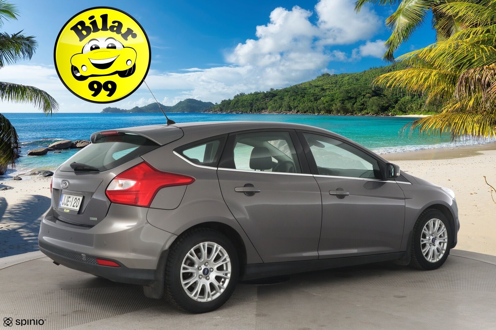 Ford Focus 2013 1,0 EcoBoost 125 hv Start/Stop Titanium M6 5-ovinen ** YritysOutlet - Myydään vain yrityksille - 2 renkaat / Alumiinivanteet / Lohkolämmitin sisäpistokkeella / BI-Xenon*