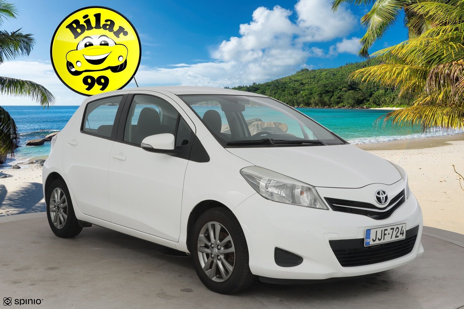 Toyota Yaris 2014 1,33 Dual VVT-i Active / Merkkihuollot / P-kamera / Navi - Suomi auto / Merkkihuollot / Lohkolämmitin / Navi / Vakionopeudensäädin / P-Kamera