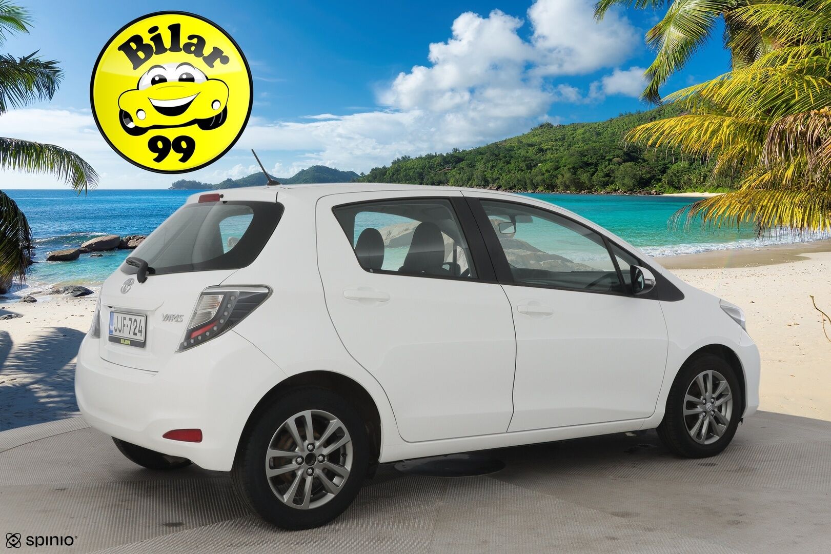 Toyota Yaris 2014 1,33 Dual VVT-i Active / Merkkihuollot / P-kamera / Navi - Suomi auto / Merkkihuollot / Lohkolämmitin / Navi / Vakionopeudensäädin / P-Kamera