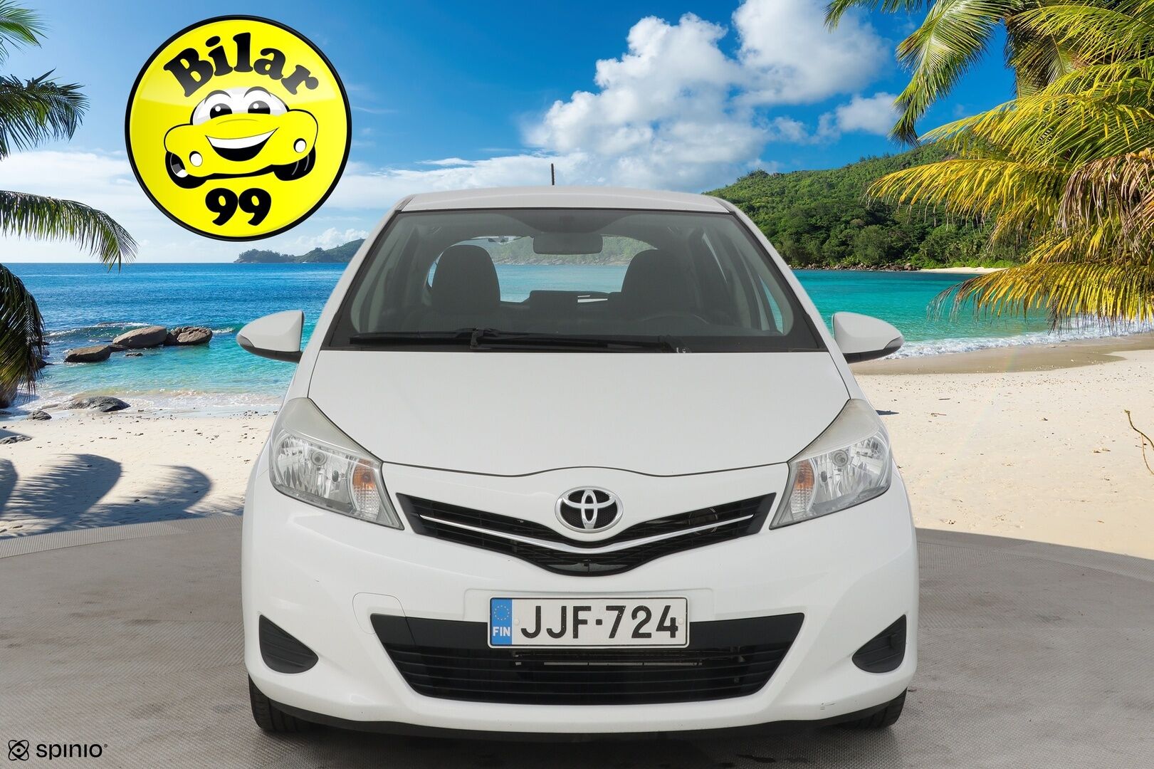 Toyota Yaris 2014 1,33 Dual VVT-i Active / Merkkihuollot / P-kamera / Navi - Suomi auto / Merkkihuollot / Lohkolämmitin / Navi / Vakionopeudensäädin / P-Kamera