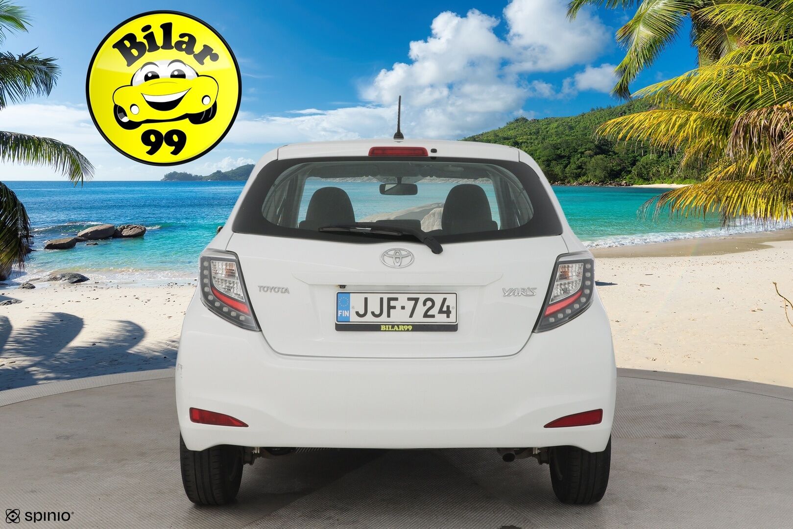 Toyota Yaris 2014 1,33 Dual VVT-i Active / Merkkihuollot / P-kamera / Navi - Suomi auto / Merkkihuollot / Lohkolämmitin / Navi / Vakionopeudensäädin / P-Kamera