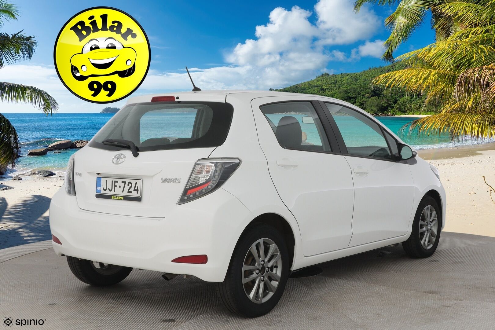 Toyota Yaris 2014 1,33 Dual VVT-i Active / Merkkihuollot / P-kamera / Navi - Suomi auto / Merkkihuollot / Lohkolämmitin / Navi / Vakionopeudensäädin / P-Kamera