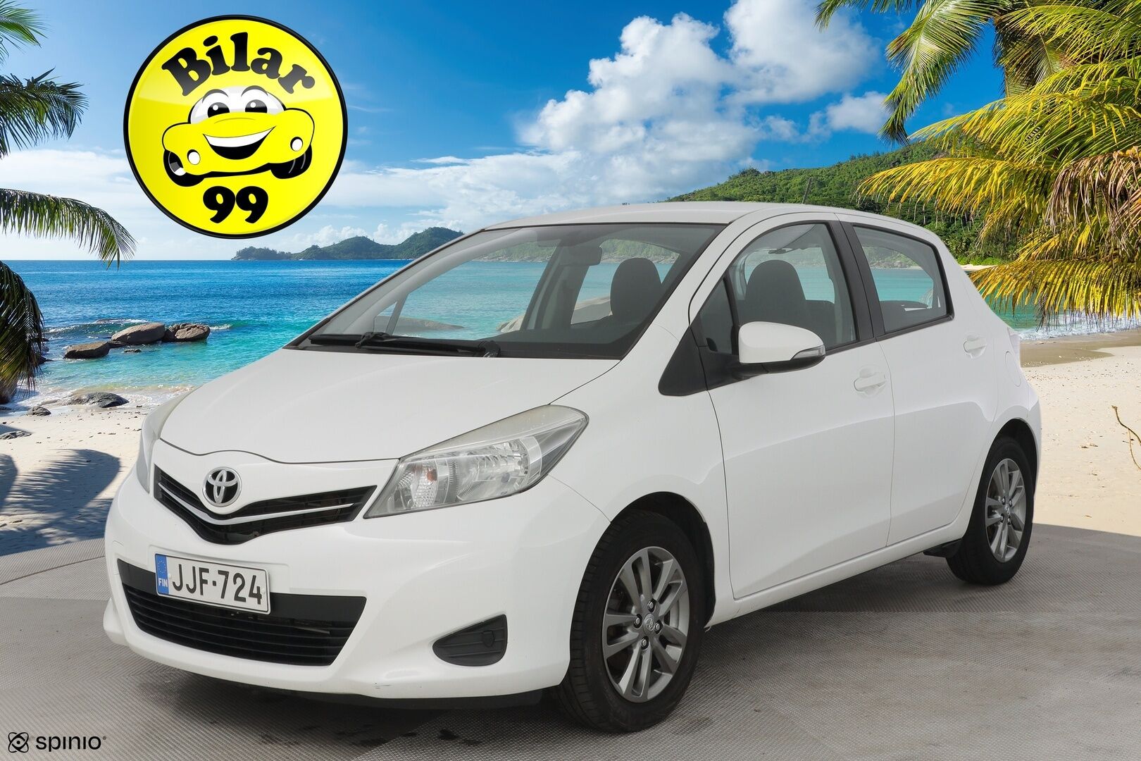 Toyota Yaris 2014 1,33 Dual VVT-i Active / Merkkihuollot / P-kamera / Navi - Suomi auto / Merkkihuollot / Lohkolämmitin / Navi / Vakionopeudensäädin / P-Kamera