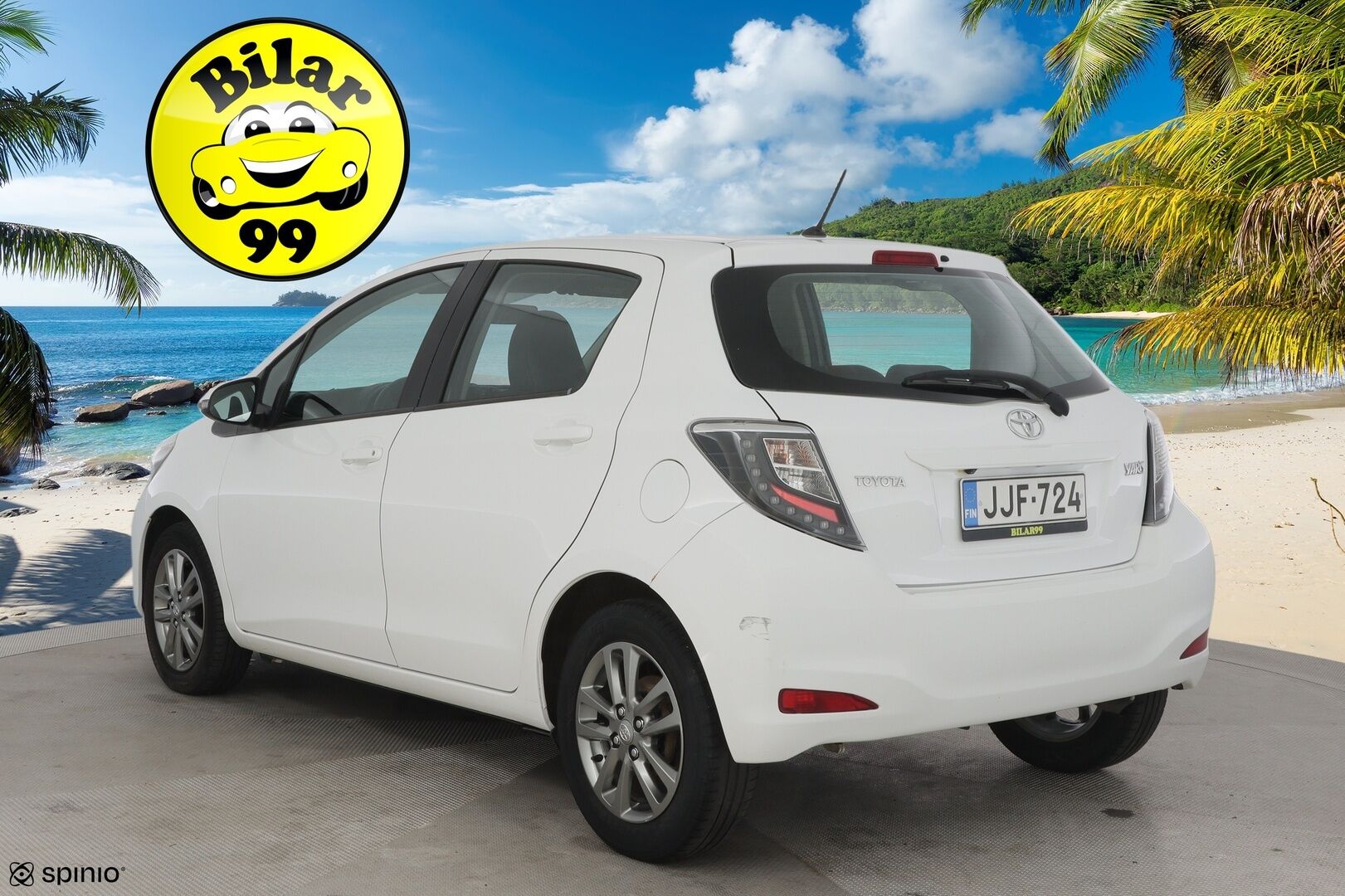 Toyota Yaris 2014 1,33 Dual VVT-i Active / Merkkihuollot / P-kamera / Navi - Suomi auto / Merkkihuollot / Lohkolämmitin / Navi / Vakionopeudensäädin / P-Kamera