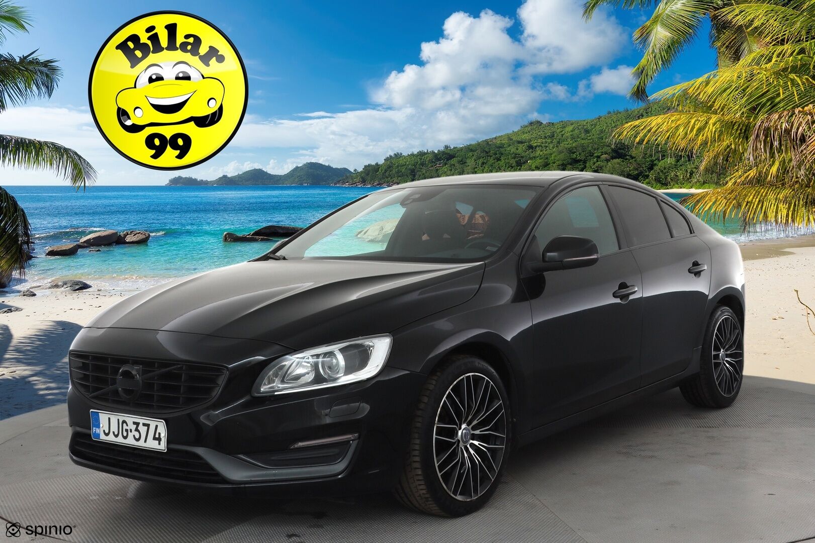 Volvo S60 2014 D2 Business aut * Webasto / P.tutka / Xenon / Vakkari / Navi / Bluetooth * - Suomi-auto / Kahdet renkaat aluvanteilla 