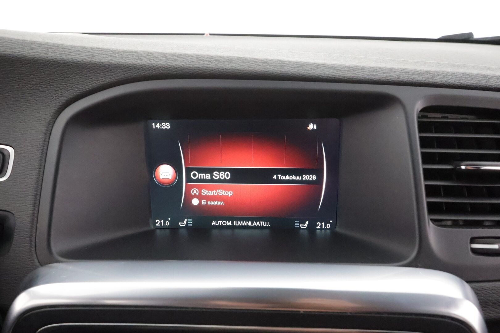 Volvo S60 2014 D2 Business aut * Webasto / P.tutka / Xenon / Vakkari / Navi / Bluetooth * - Suomi-auto / Kahdet renkaat aluvanteilla 