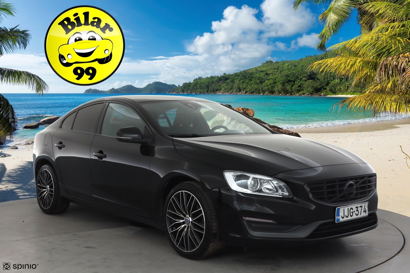 Volvo S60 2014 D2 Business aut * Webasto / P.tutka / Xenon / Vakkari / Navi / Bluetooth * - Suomi-auto / Kahdet renkaat aluvanteilla 