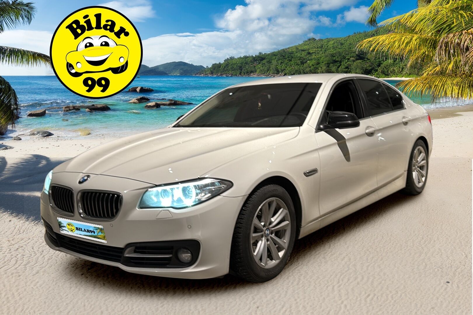BMW 520 2014 F10 Sedan 520d TwinPower Turbo A Business *Lohko+S.Pistoke / Ratinlämmitin / Vakionopeudensäädin* - *Hyvät huollot!! / Kahdet hyvät renkaat!!* - Osta nyt, maksa vasta ensi vuonna