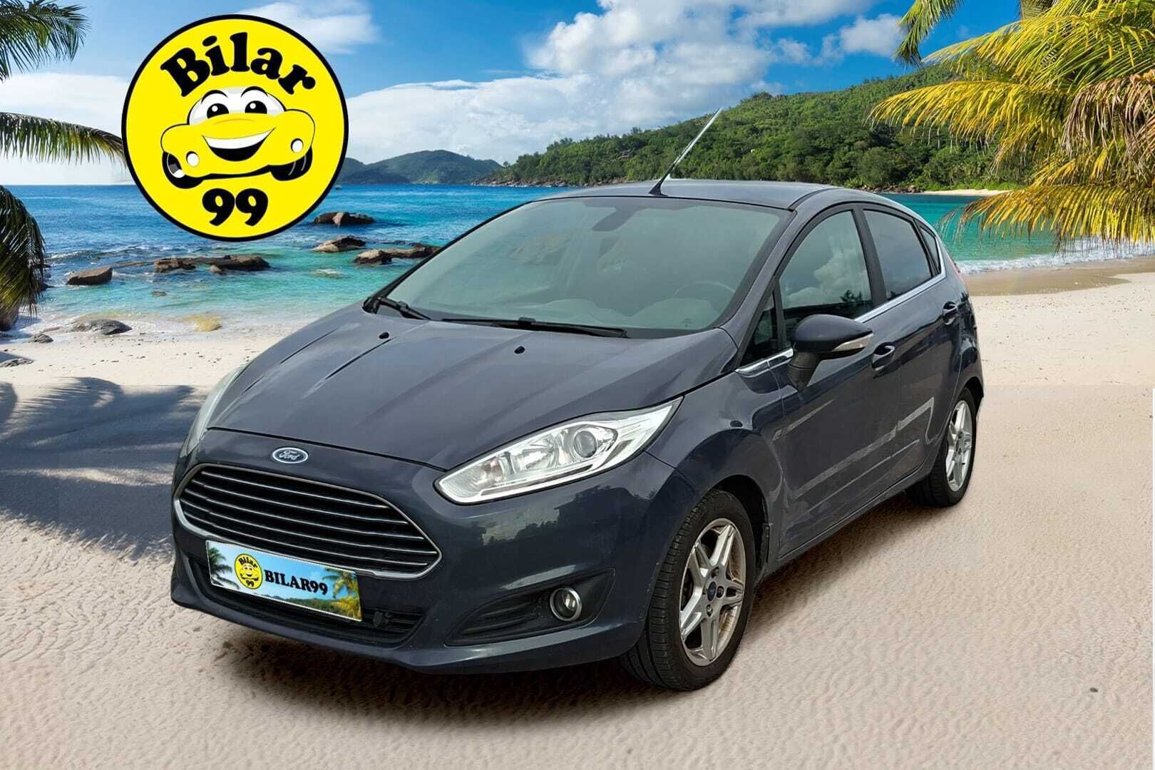 Ford Fiesta 2014 1,0 EcoBoost 100hv PowerShift Titanium A6 5-ovinen - YritysOutlet - Myydään vain yrityksille - | Lohko+sisäpuhallin | Vakkari | Aut. Ilmastointi | Bluetooth | 2x aluvanteet | Suomi-auto |