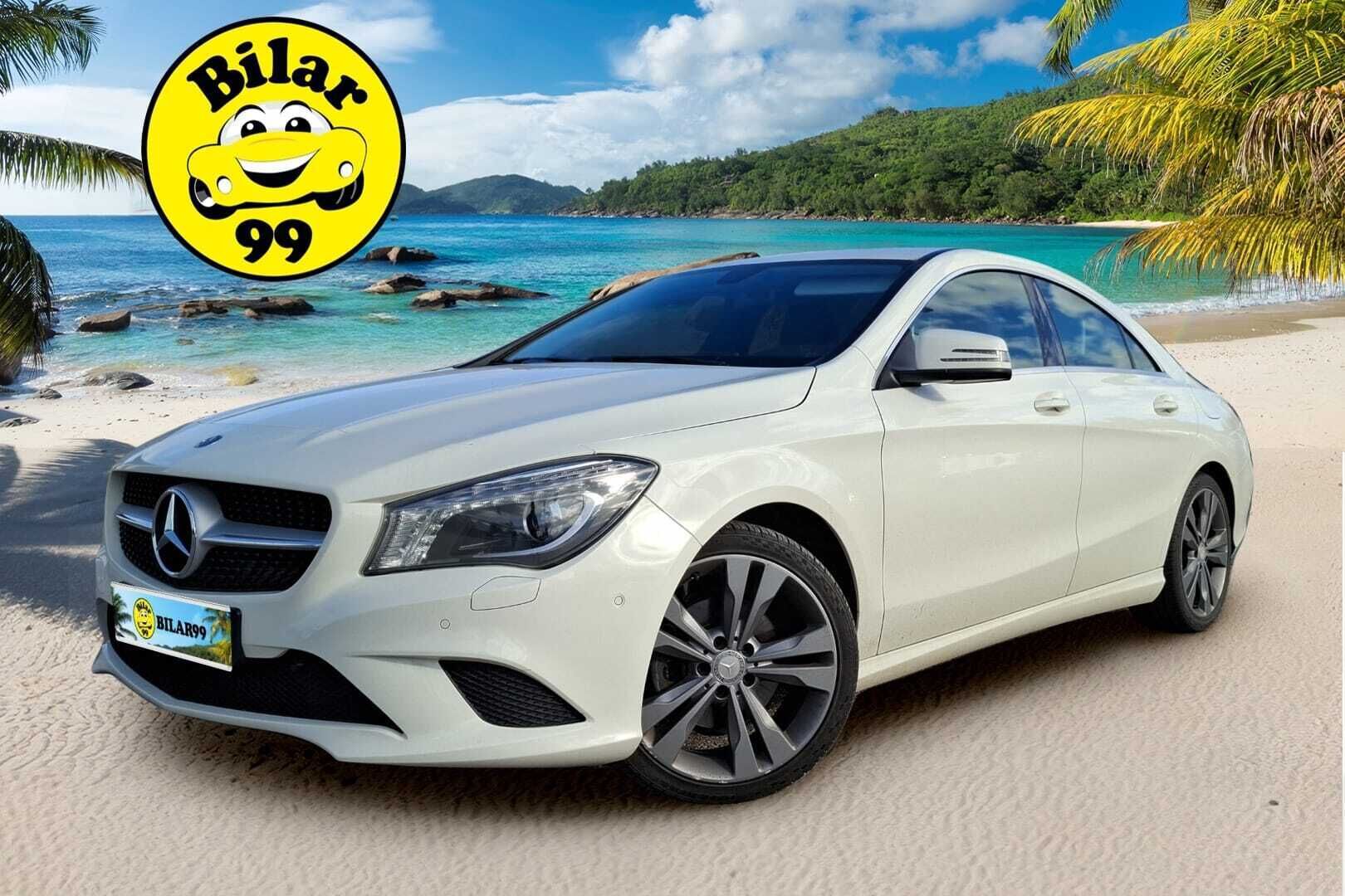 Mercedes-Benz CLA 2014 180 BE A Premium Business * Suomiauto /  Puolinahkasisusta / Lohko & Sisäpistoke / Vakkari / Xenon - 2x Hyvät renkaat / Siisti yksilö / Juuri tullut Tampereelle!